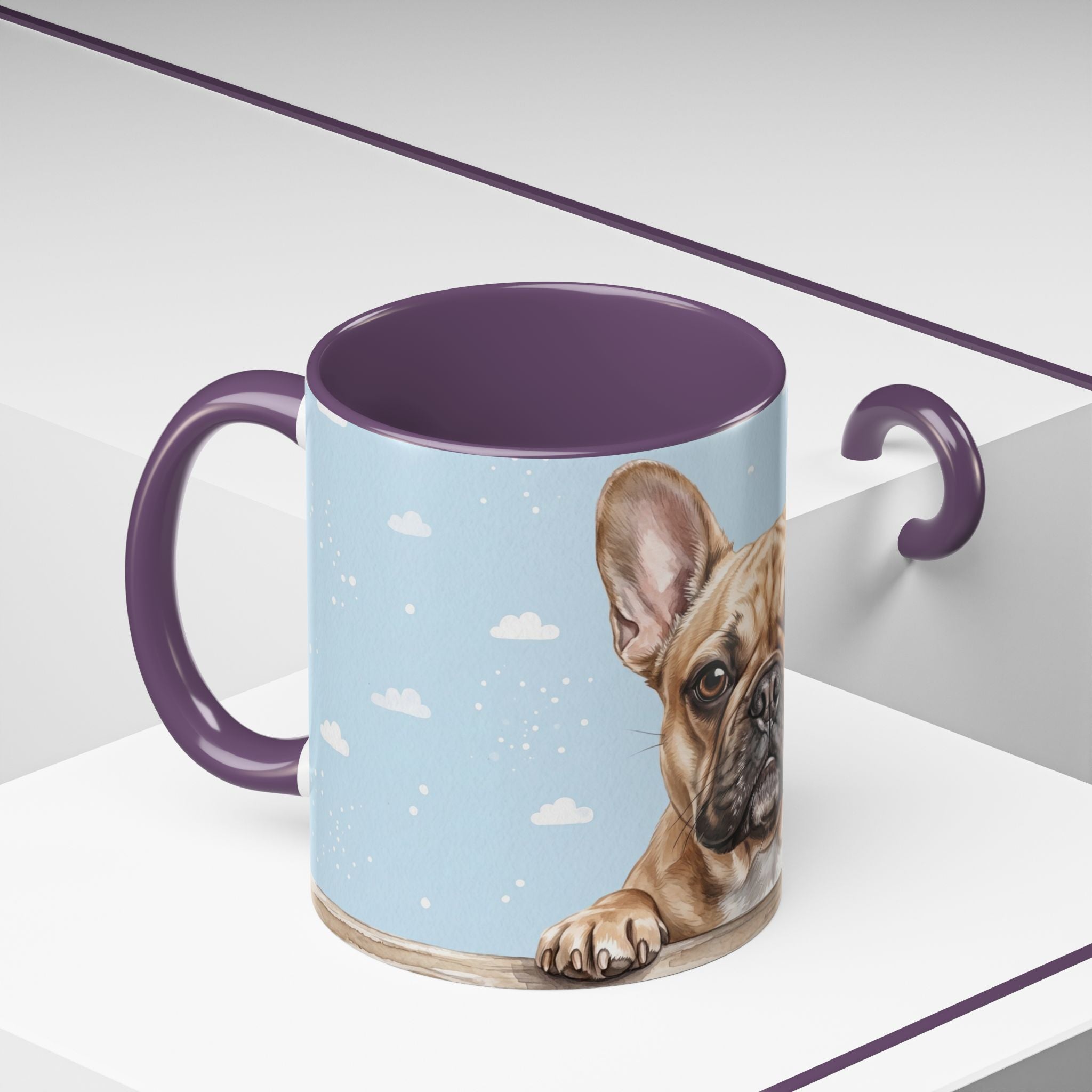 Cute Frenchie Mug | French Bulldog Lover Gift | Dog Coffee Mug