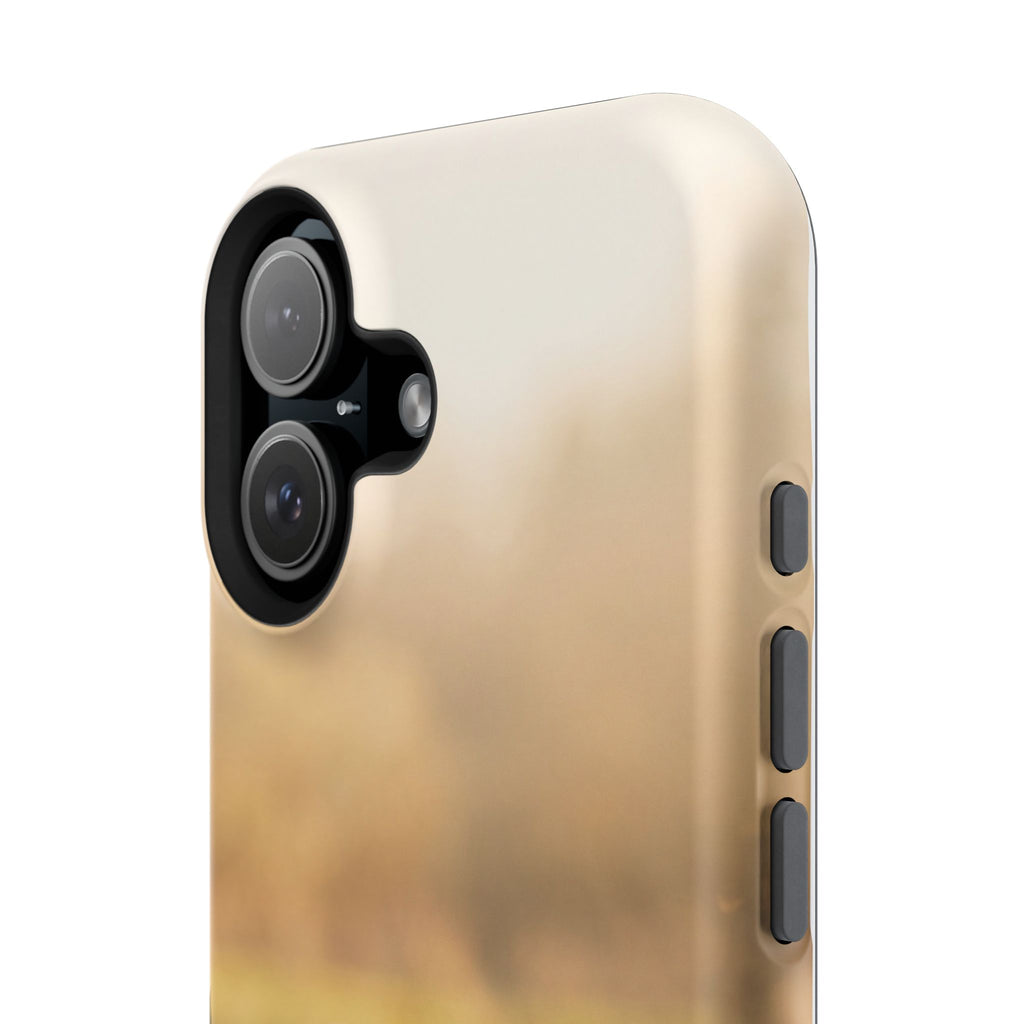 Golden Retriever Puppies Phone Case — Impact-Resistant Wireless Charging Cover