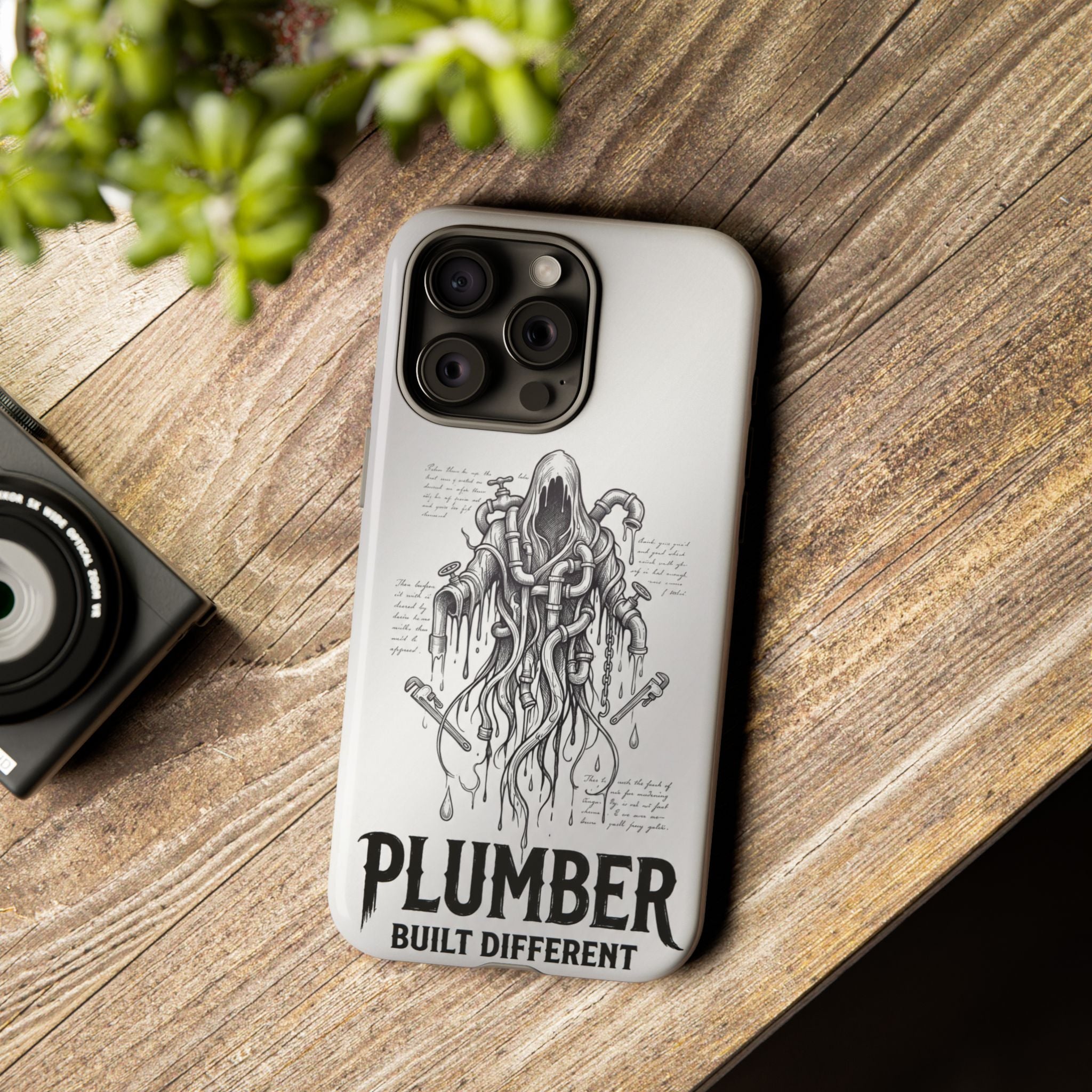 Gothic Pipe Wraith Plumber Phone Case - Samsung & iPhone Series