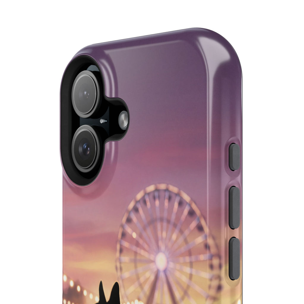 Personalized French Bulldog Carnival Nights Phone Case — Wireless Charging Cover