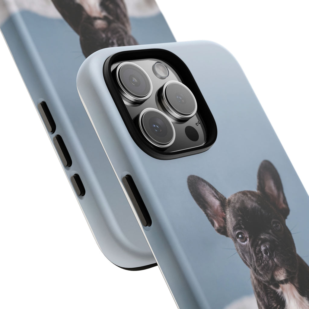 French Bulldog Puppy Phone Case | Adorable Brindle Frenchie Portrait | Samsung & iPhone