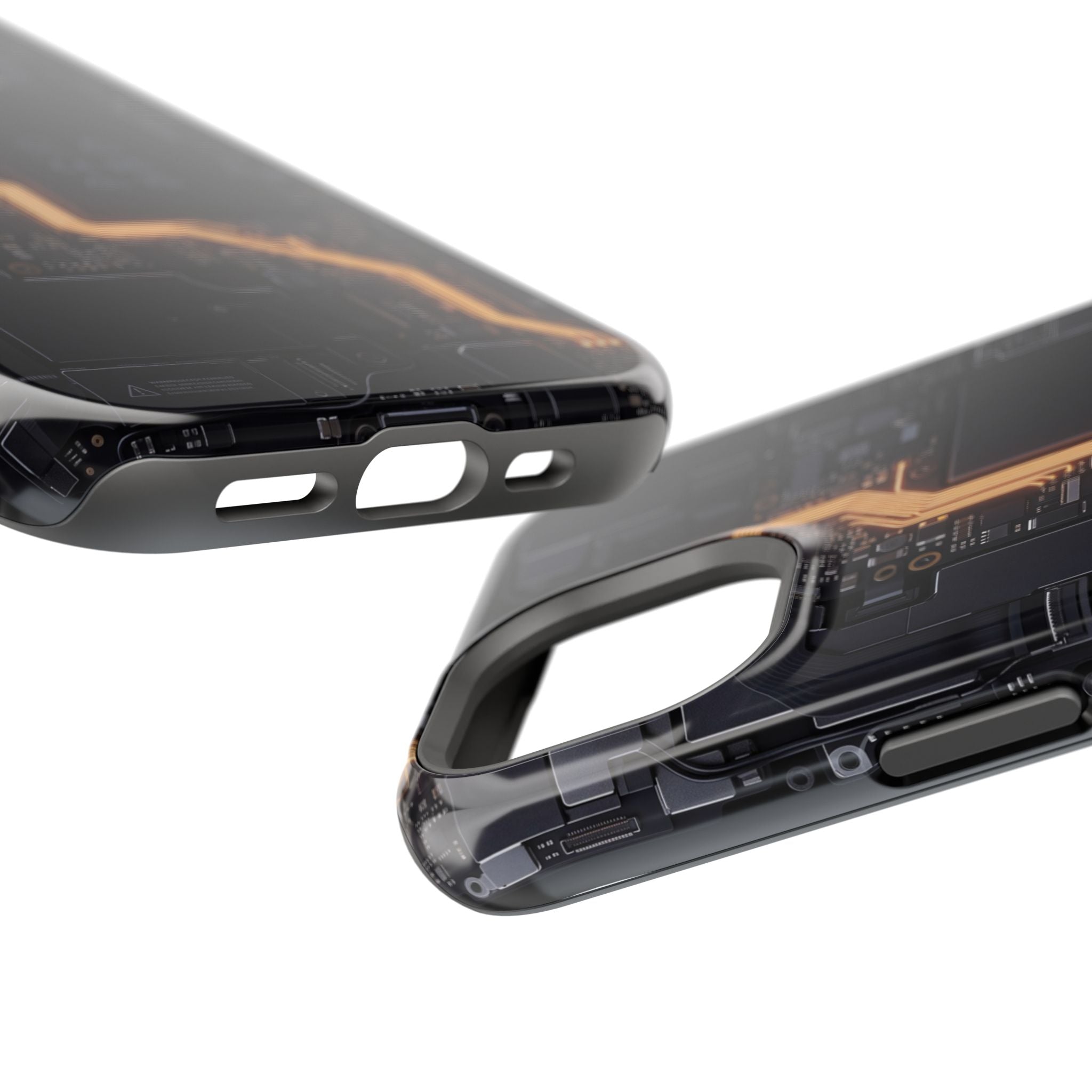Electrician Circuit Bolt Phone Case — Impact-Resistant Wireless Charging Cover