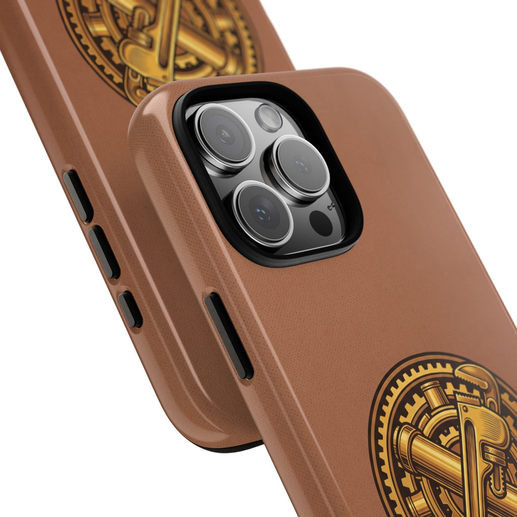 Plumber Born to Build Leather Phone Case - Samsung & iPhone Series