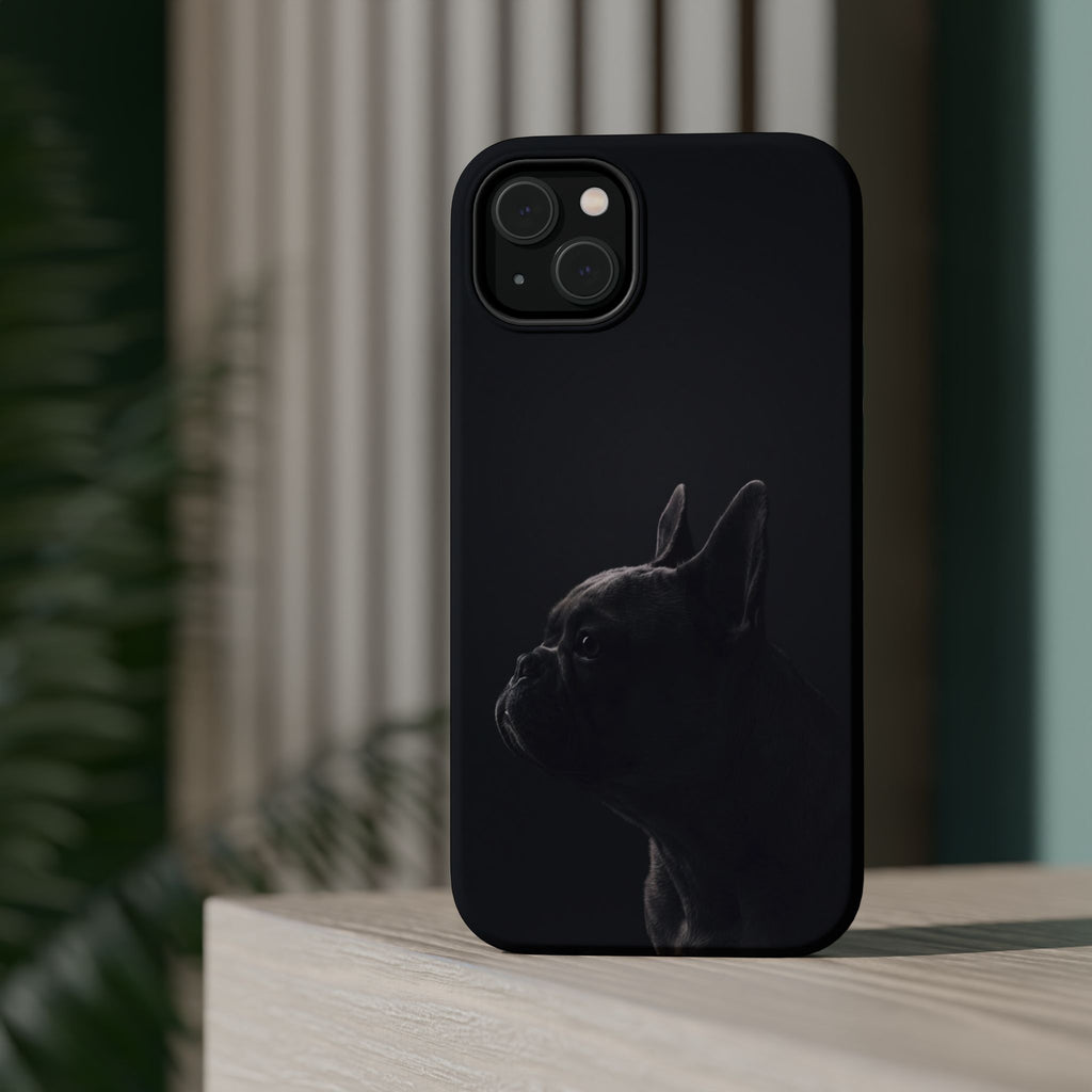 French Bulldog Phone Case — Impact-Resistant Wireless Charging Cover