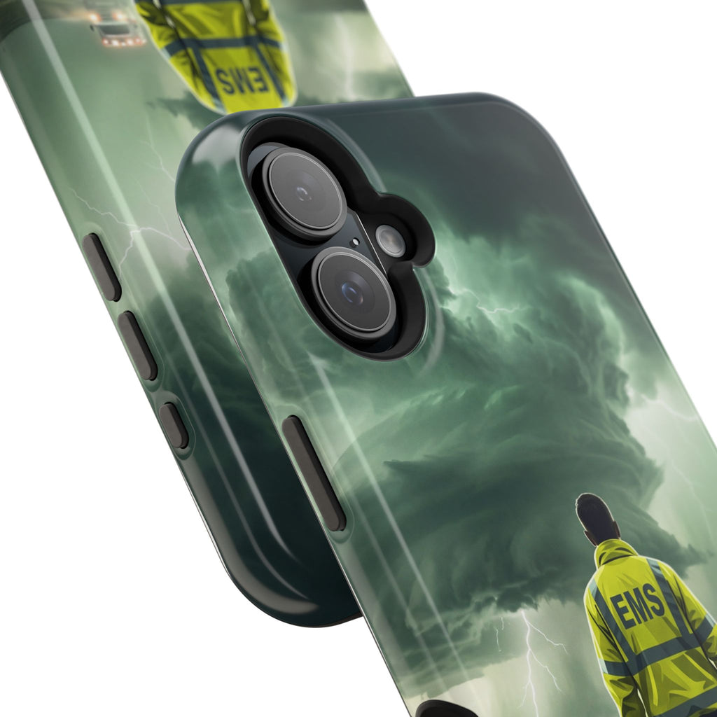 EMS Green Storm Phone Case — Magnetic Wireless Charging Cover
