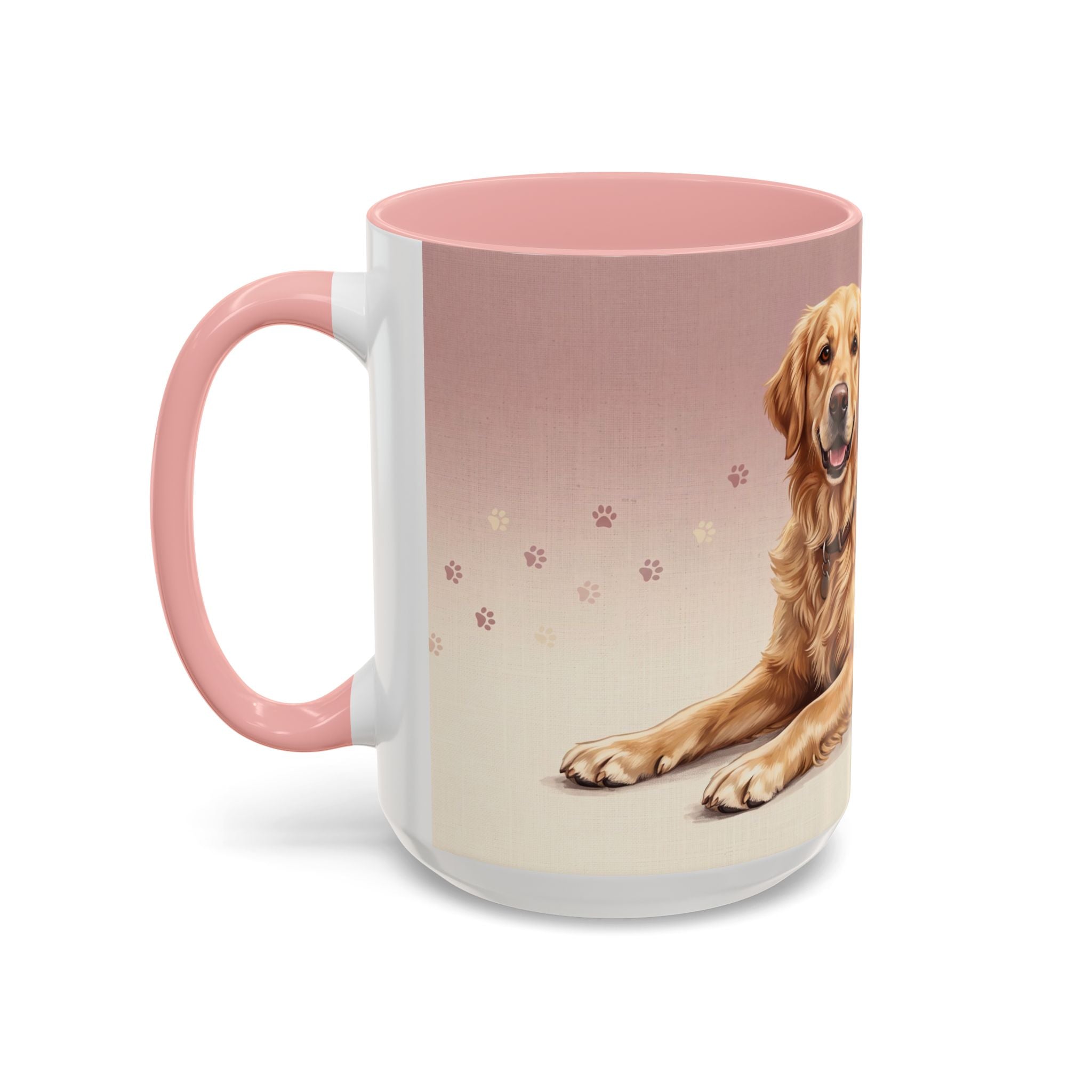 Golden Retriever Lying Down Mug | Golden Retriever Lover Gift | Cute Dog Coffee Mug
