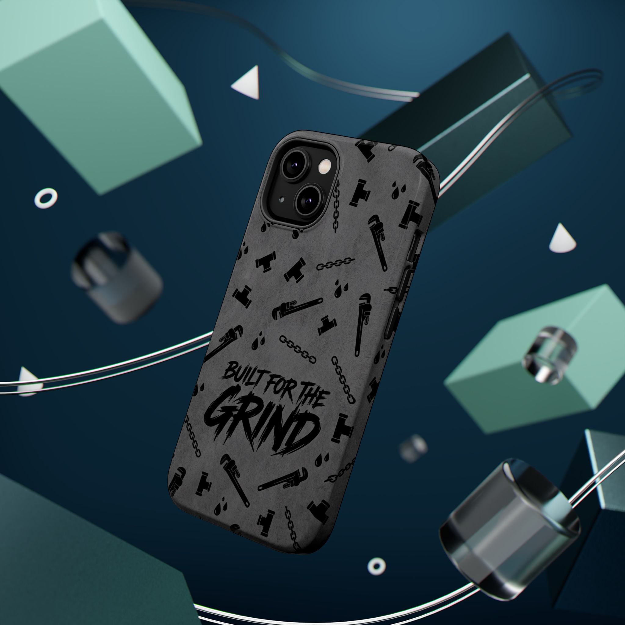 Built for the Grind Phone Case — Plumber Tools Wireless Charging Cover