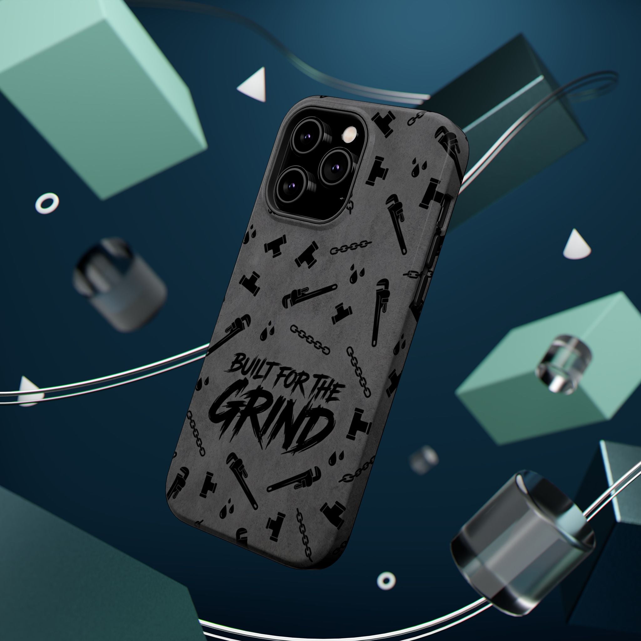 Built for the Grind Phone Case — Plumber Tools Wireless Charging Cover