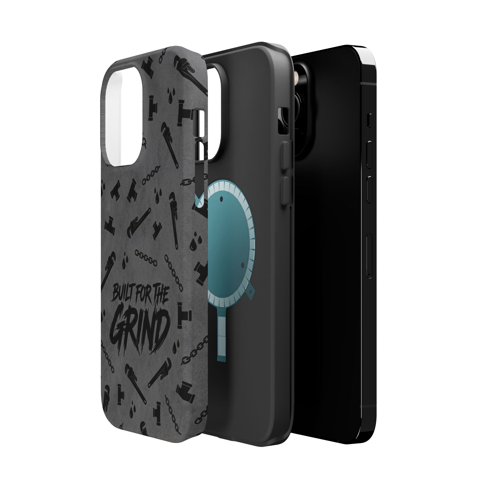Built for the Grind Phone Case — Plumber Tools Wireless Charging Cover
