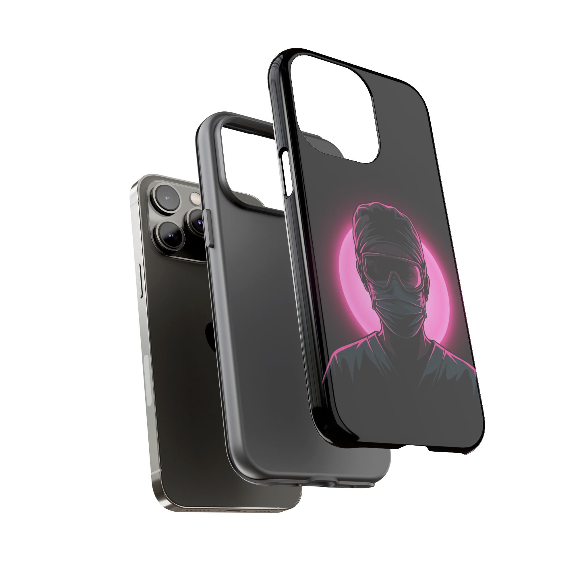 Nurse Neon Silhouette Phone Case - Samsung & iPhone Series