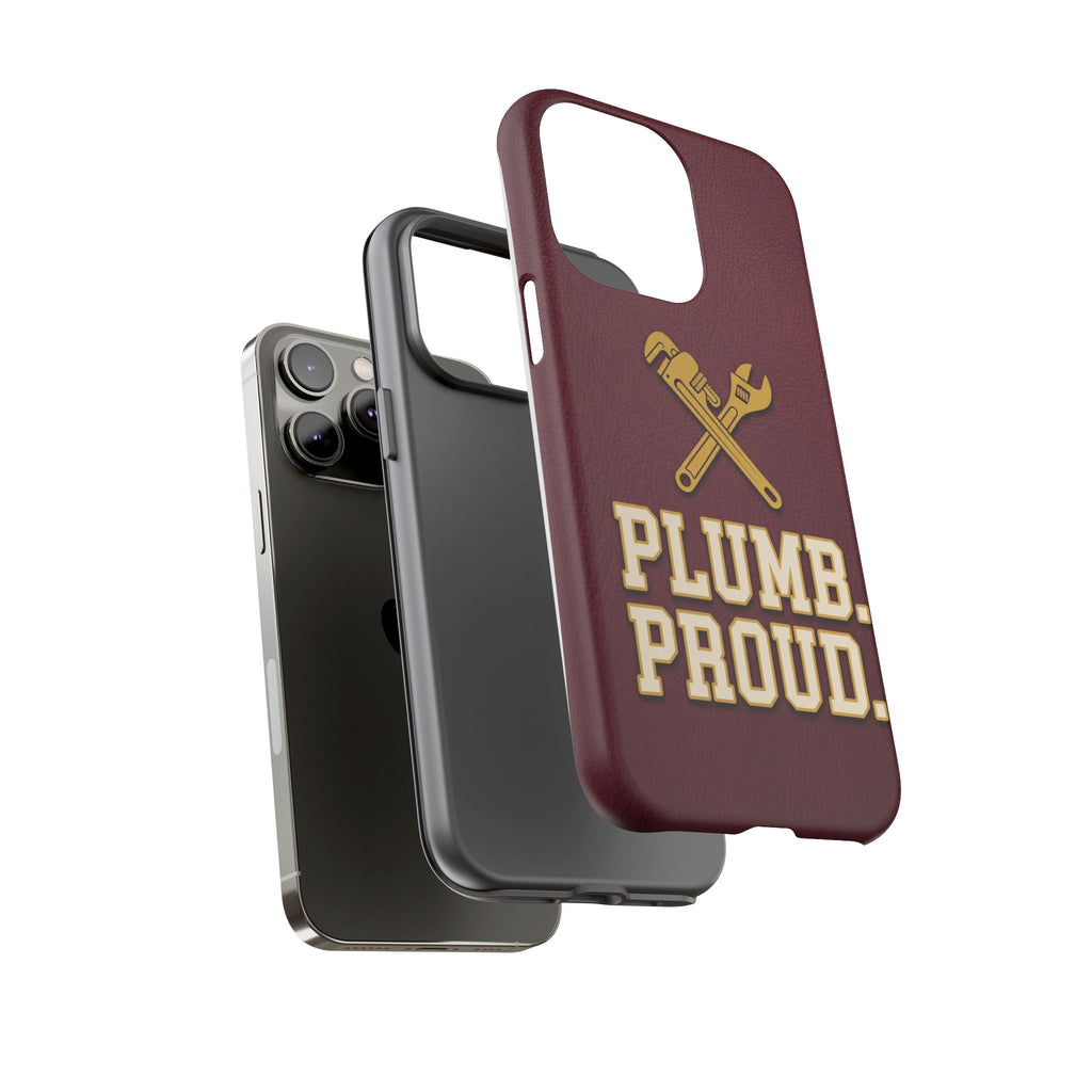 Plumb. Proud. Varsity Print Phone Case - Samsung & iPhone Series