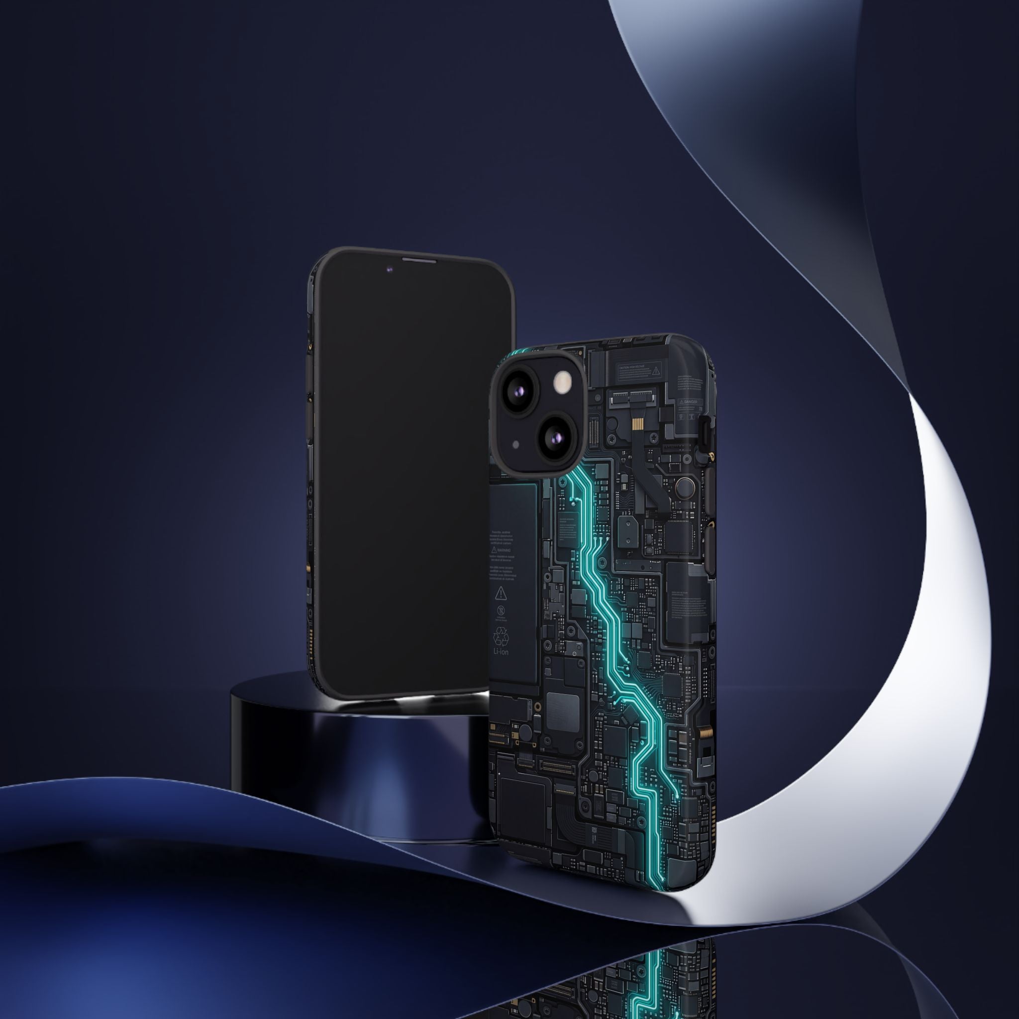 Electrician Cyan Circuit Phone Case - Samsung & iPhone Series