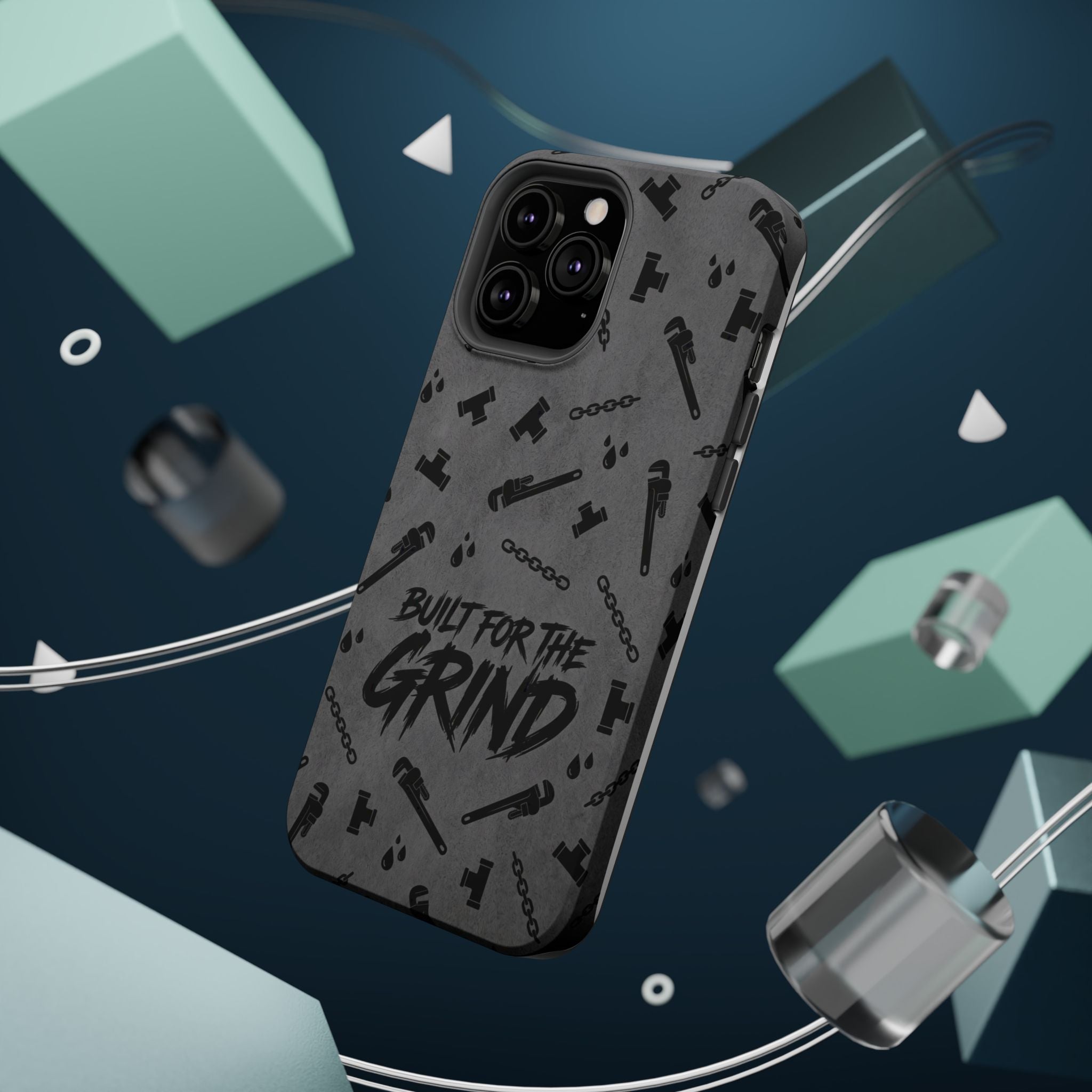 Built for the Grind Phone Case — Plumber Tools Wireless Charging Cover