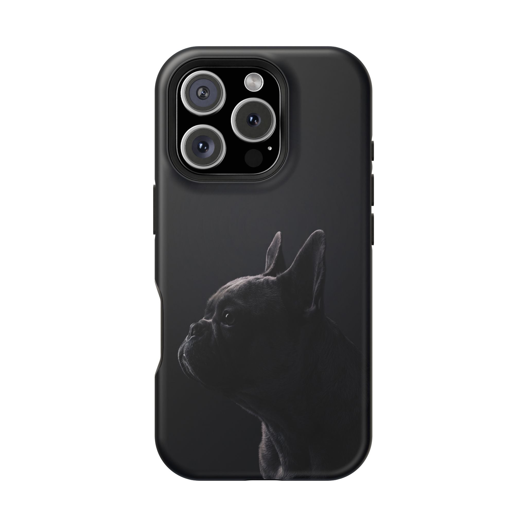 French Bulldog Phone Case — Impact-Resistant Wireless Charging Cover