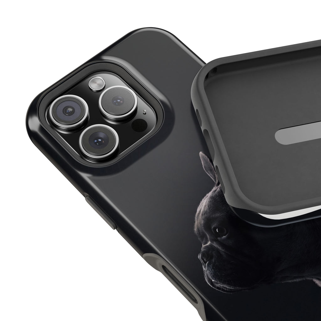 French Bulldog Phone Case — Impact-Resistant Wireless Charging Cover