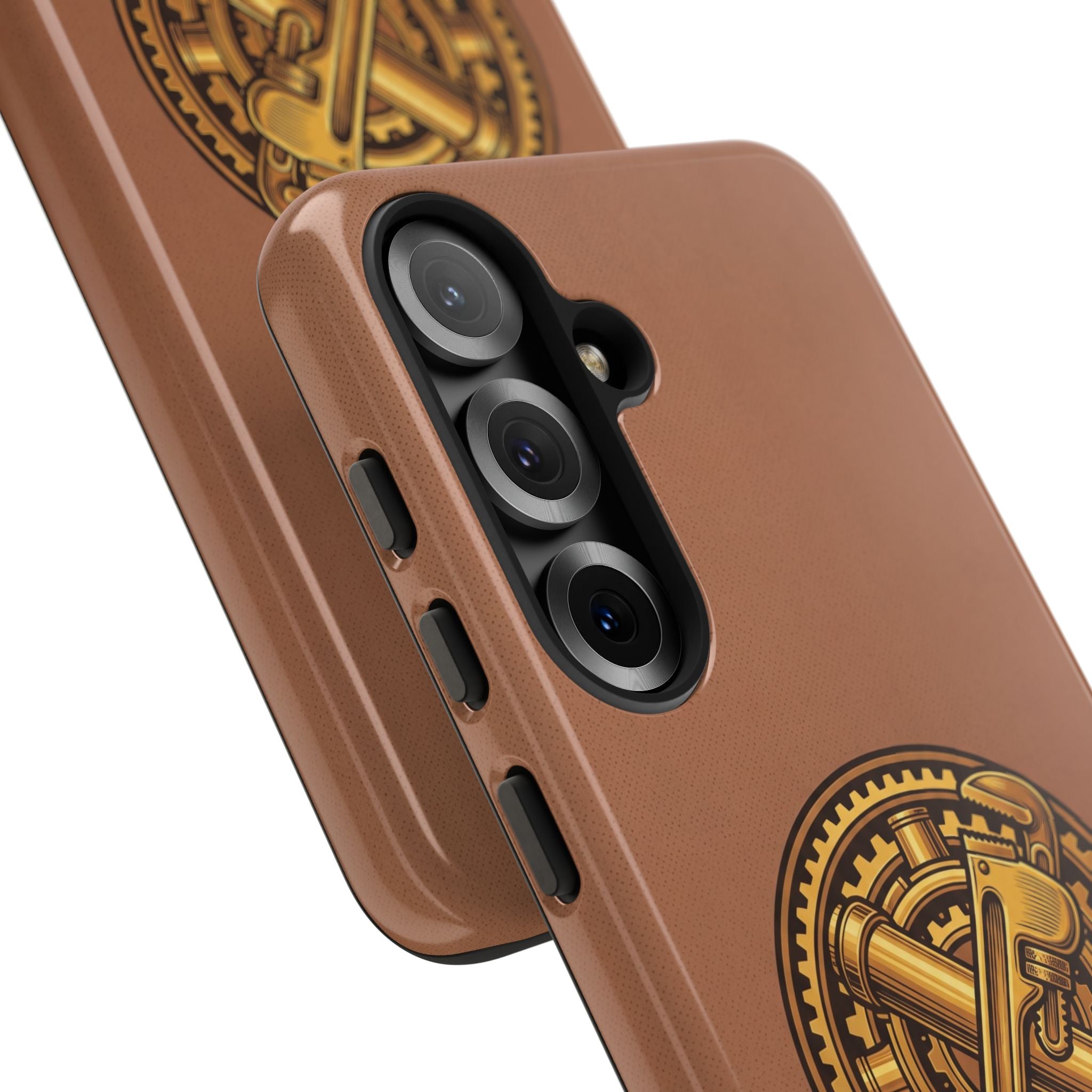 Plumber Born to Build Leather Phone Case - Samsung & iPhone Series