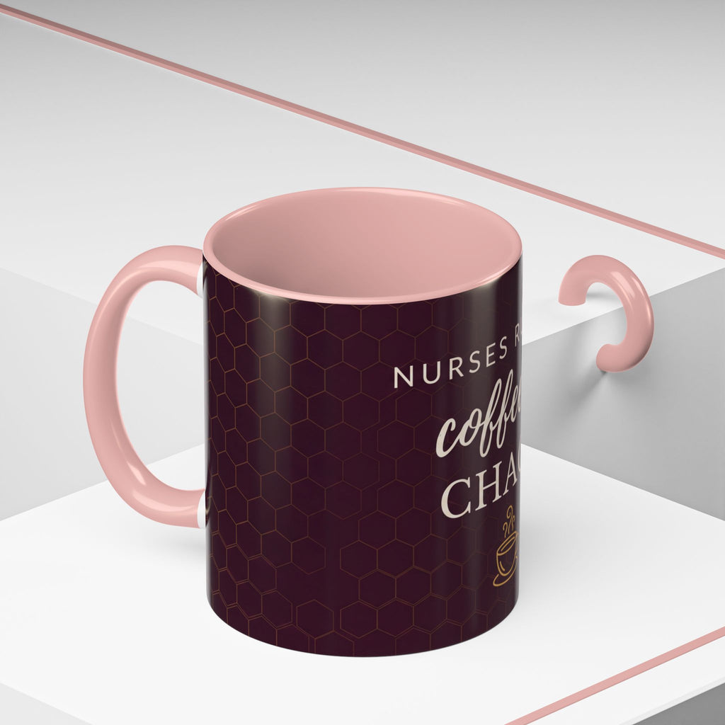 Coffee Mug for Nurses | Nurses run on coffee & chaos | Nurse Appreciation Gift | Gift for Her
