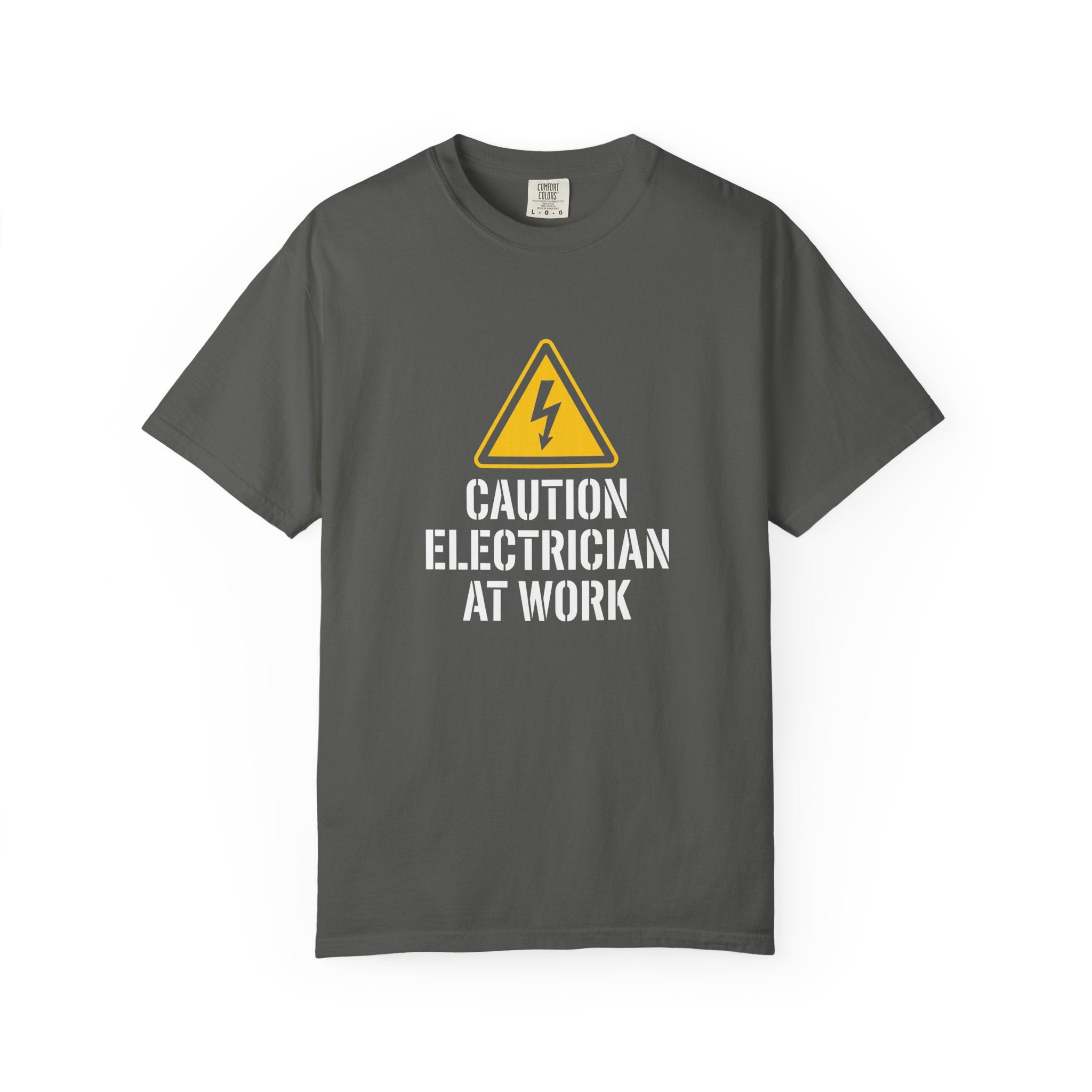 Caution Electrician At Work T-Shirt