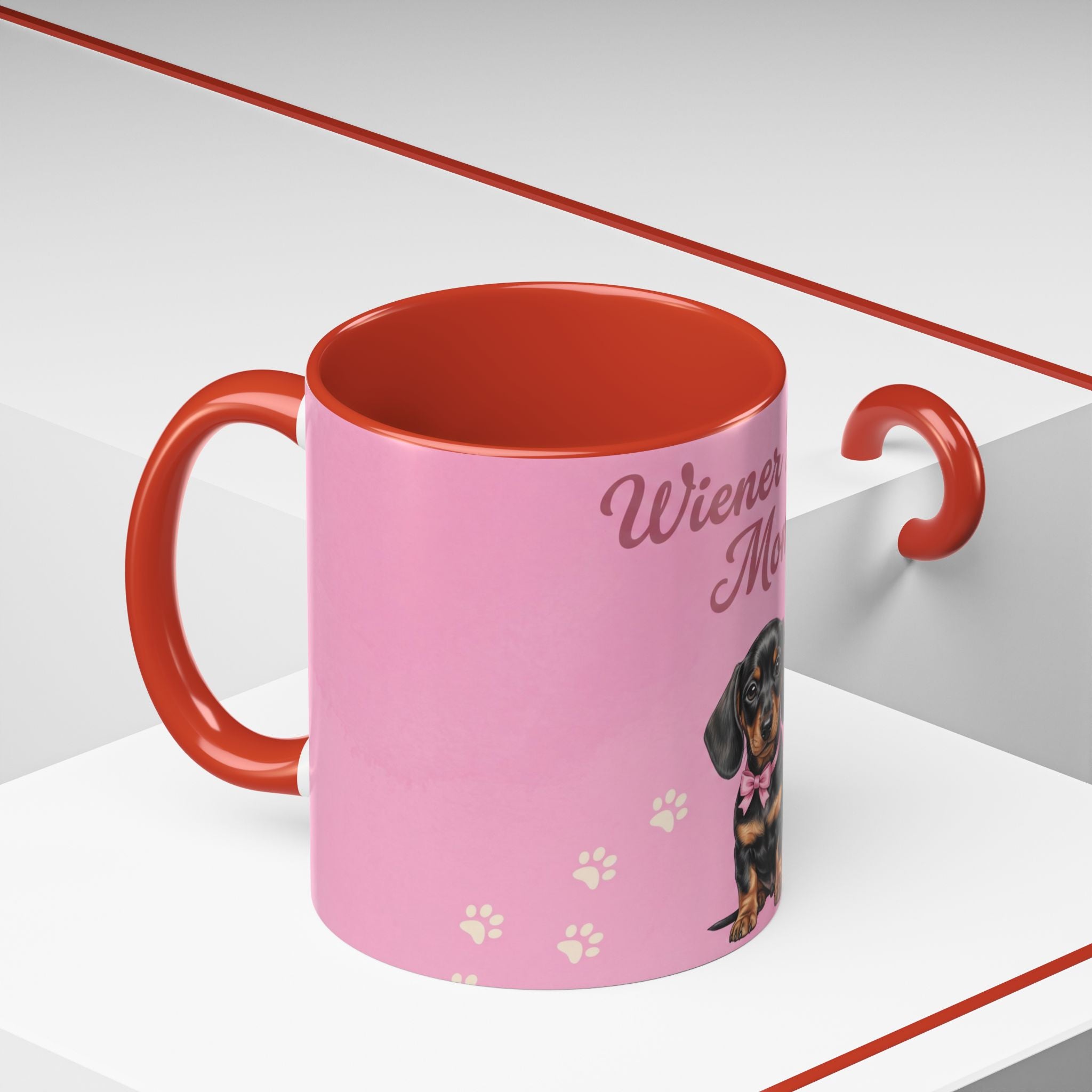 Wiener Dog Mom Mug | Cute Dachshund Mom Coffee Mug | Gift for Dog Moms