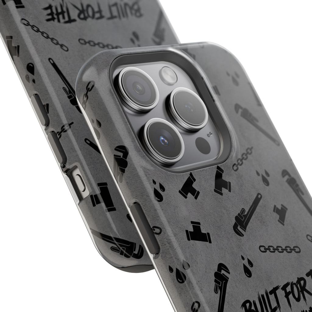 Built for the Grind Phone Case — Plumber Tools Wireless Charging Cover