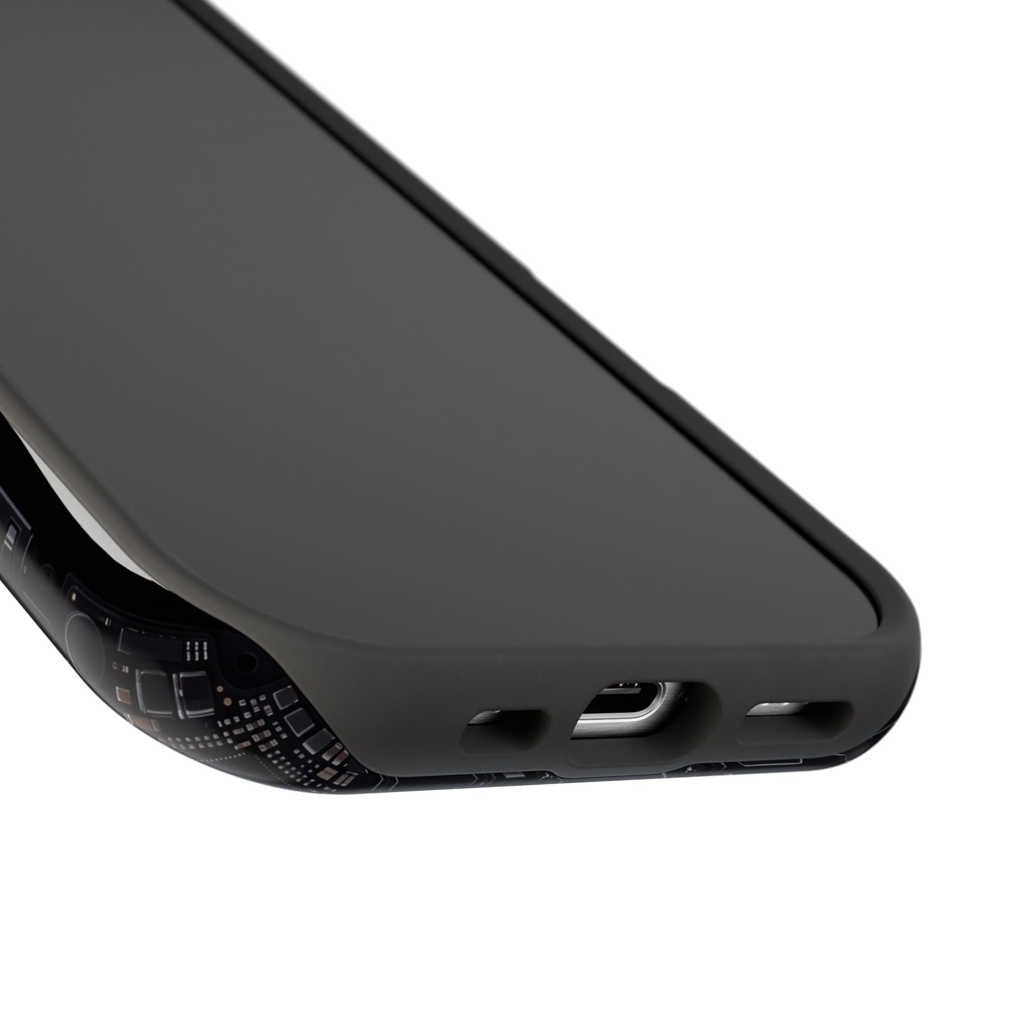 Electrician Circuit Bolt Phone Case — Impact-Resistant Wireless Charging Cover
