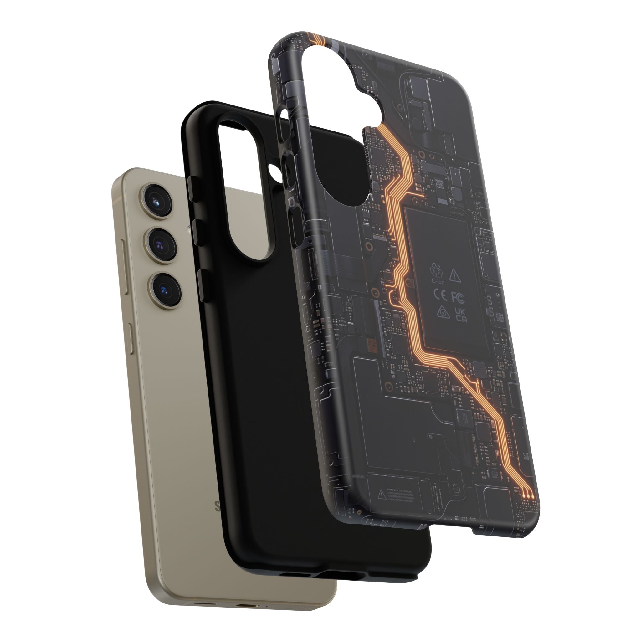 Electrician Glowing Circuit Phone Case - Samsung & iPhone Series