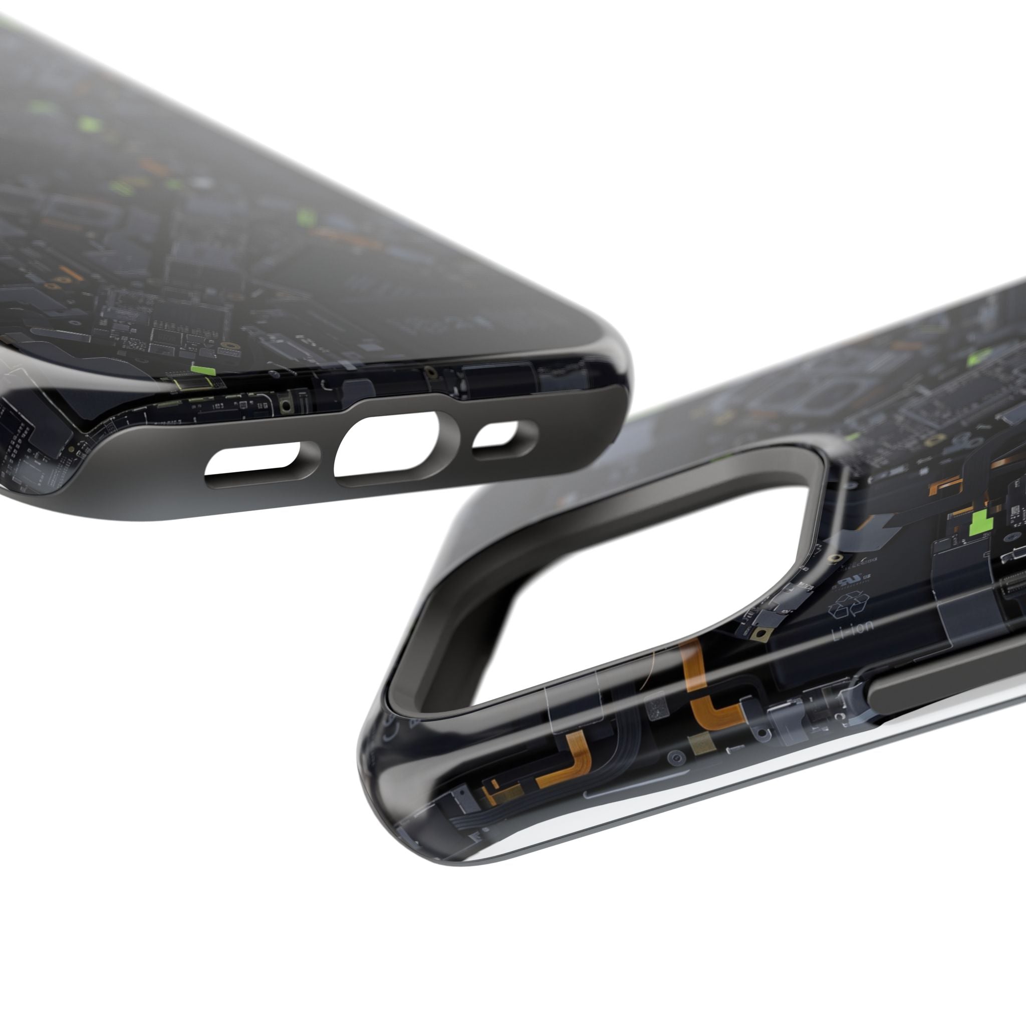 Circuit Core Phone Case — Motherboard Print Wireless Charging Cover