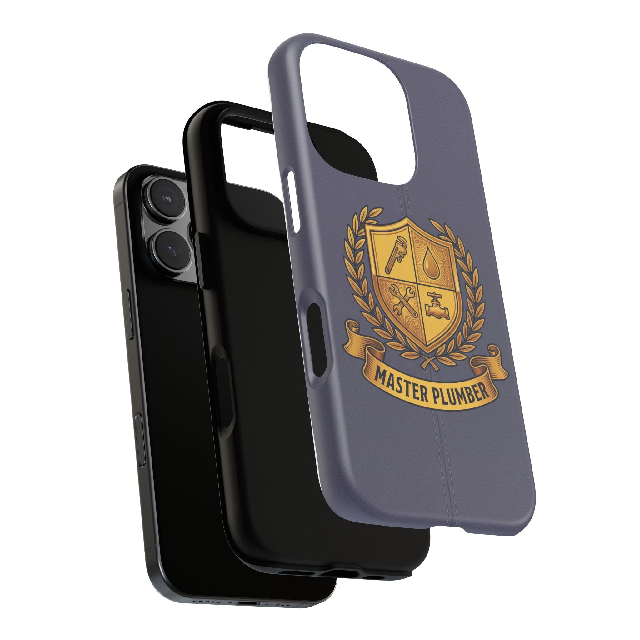 Master Plumber Slate Crest Phone Case - Samsung & iPhone Series