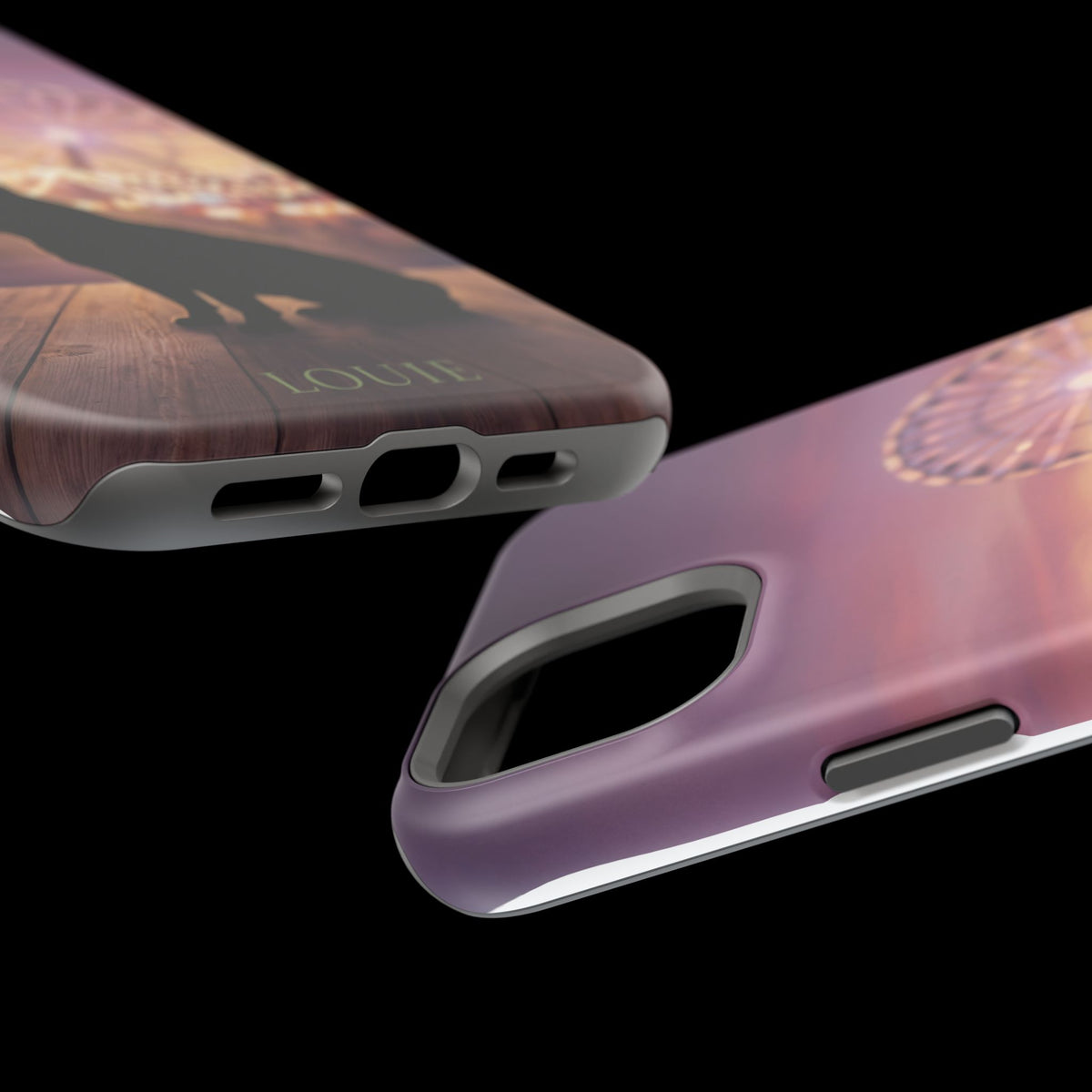 Personalized French Bulldog Carnival Nights Phone Case — Wireless Charging Cover