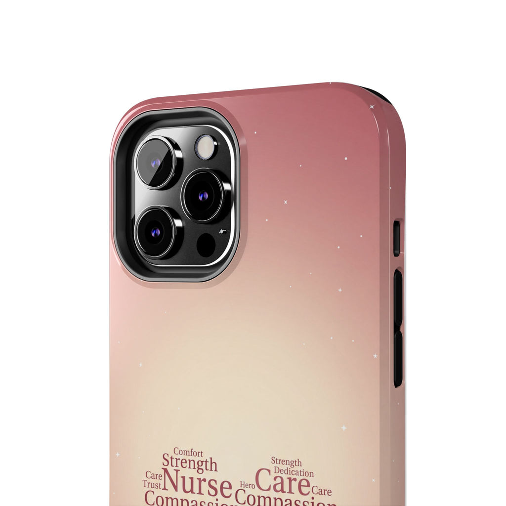 Nurse Heart Word Cloud Phone Case | iPhone & Samsung Galaxy series