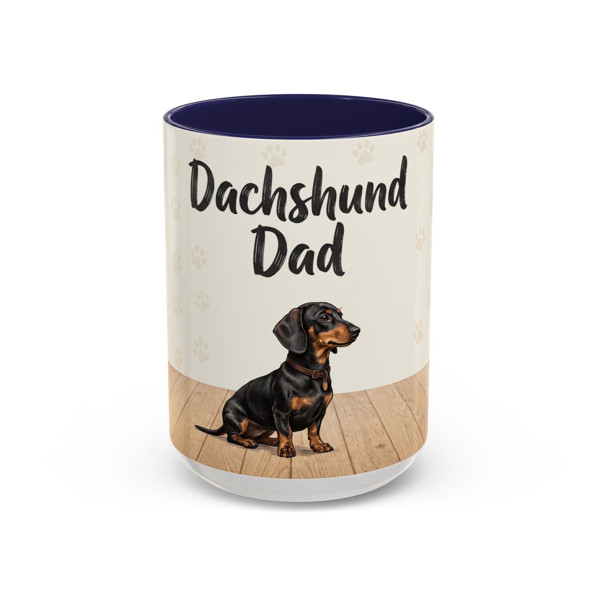 Dachshund Dad Mug | Cute Dog Dad Coffee Mug | Wiener Dog Gift for Dachshund Lovers