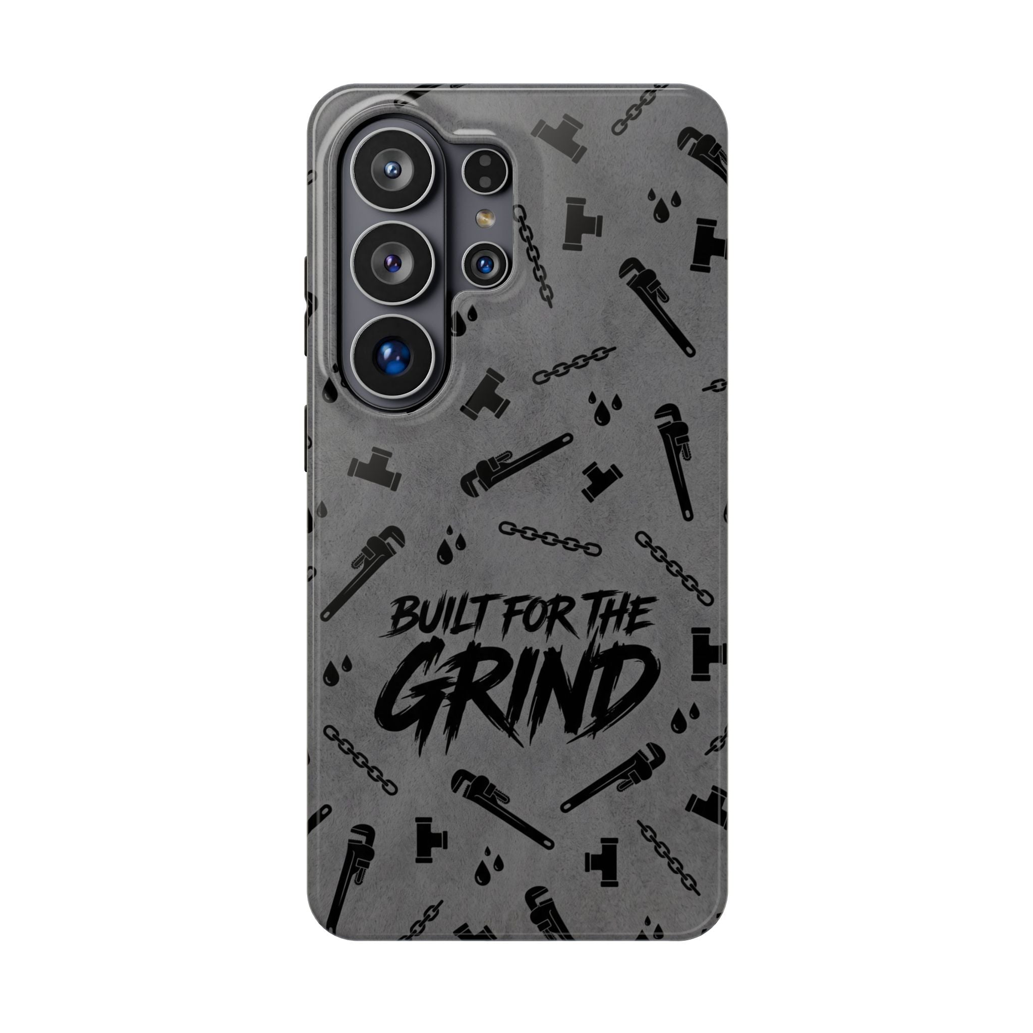 Built for the Grind Phone Case — Plumber Tools Wireless Charging Cover