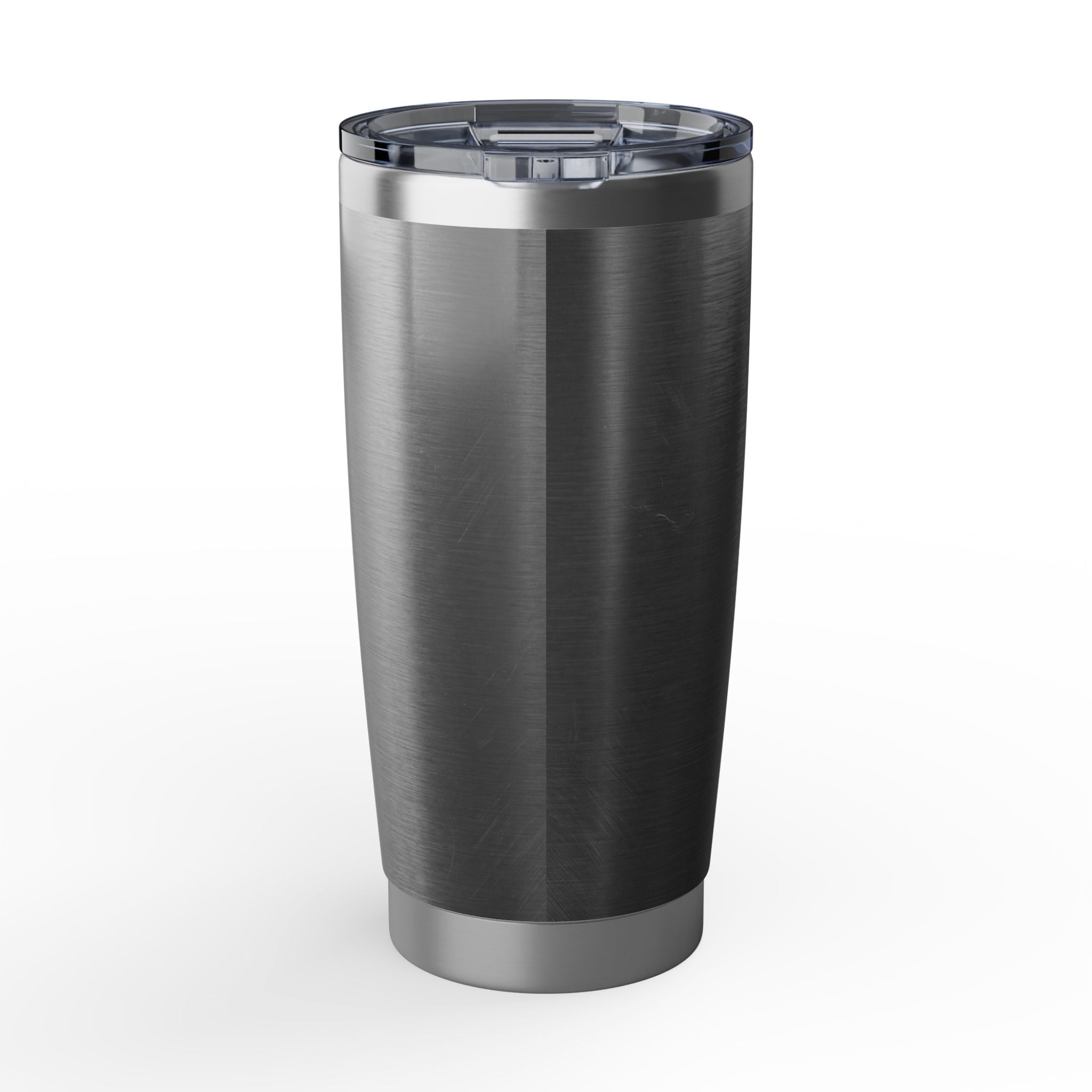 Paramedic/EMT 20oz Tumbler – Blue Glow Star of Life on Steel