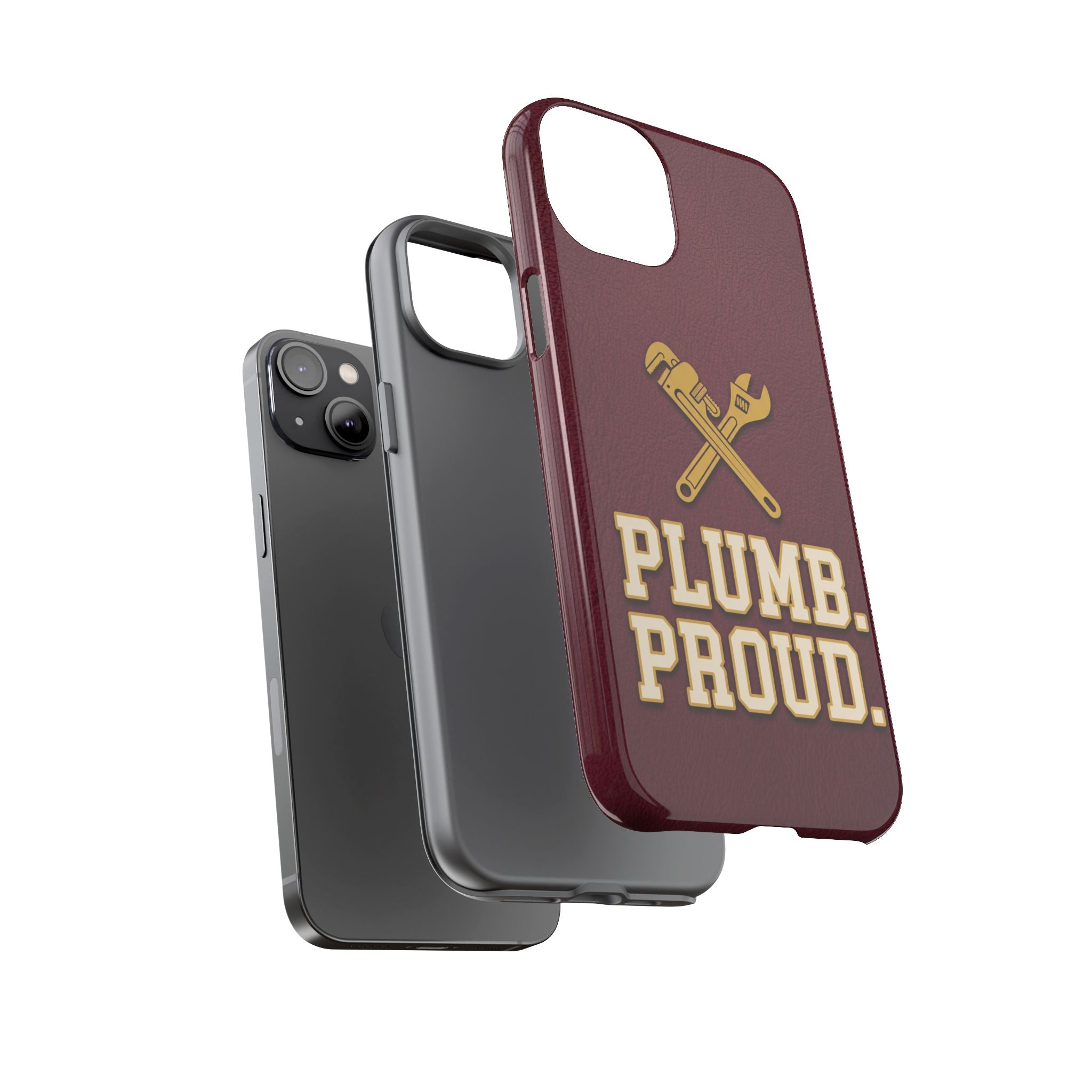 Plumb. Proud. Varsity Print Phone Case - Samsung & iPhone Series