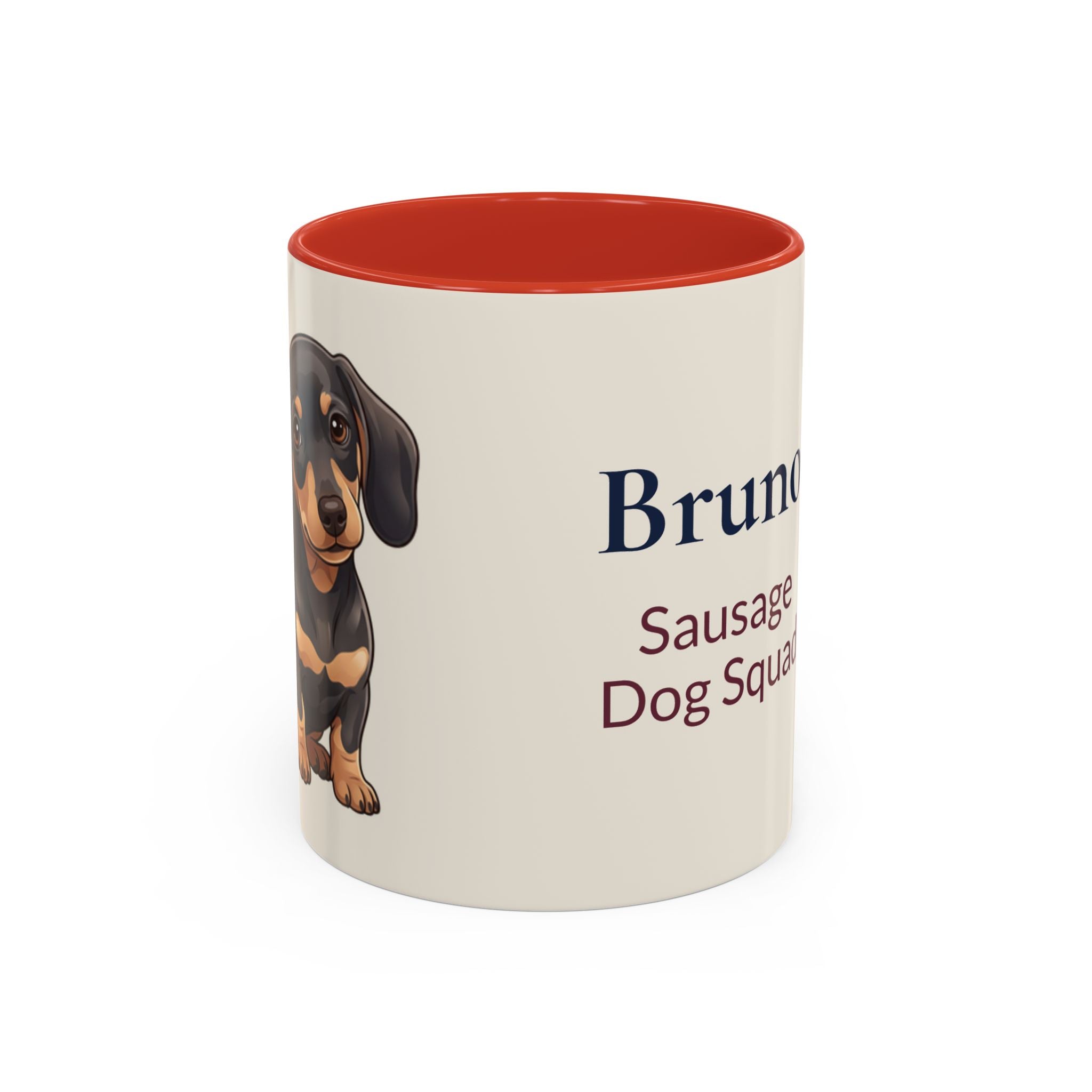 Personalized Dachshund Mug | Custom Name Coffee Mug | Sausage Dog Gift | Wiener Dog Lover