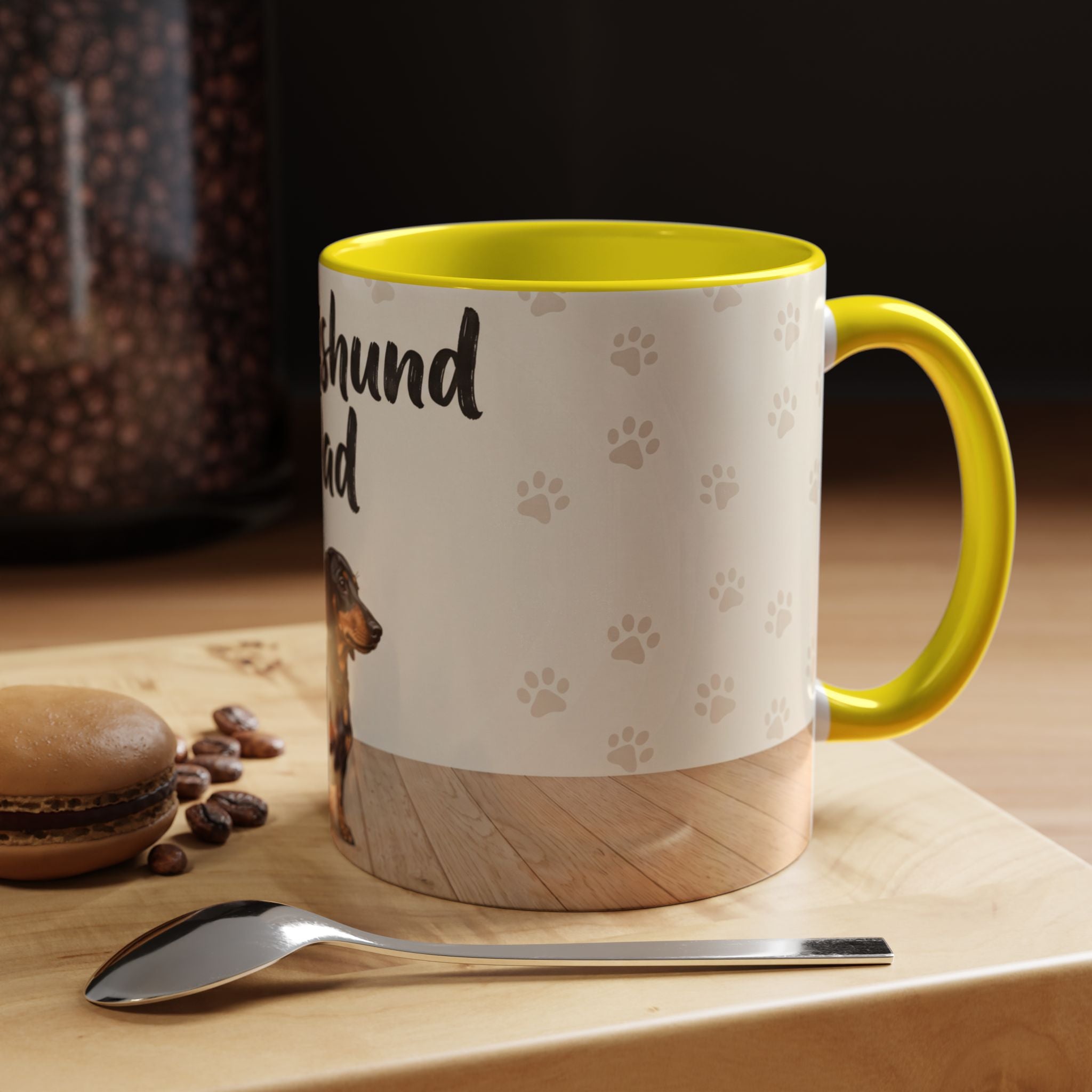 Dachshund Dad Mug | Cute Dog Dad Coffee Mug | Wiener Dog Gift for Dachshund Lovers