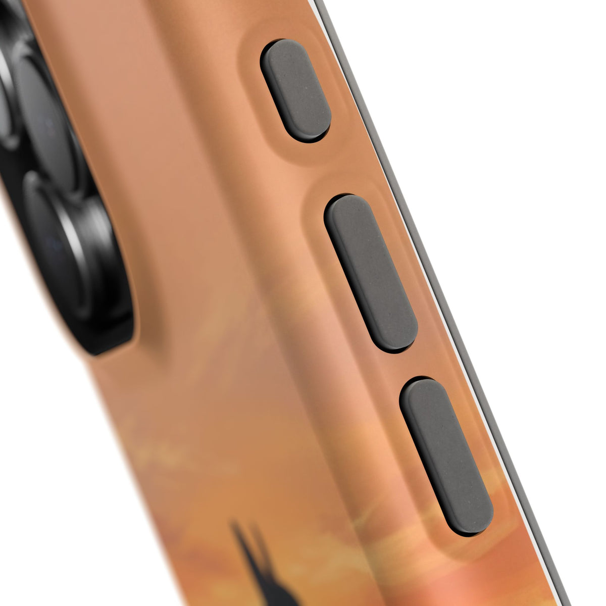 Personalized French Bulldog Desert Sunset Phone Case — Wireless Charging Cover