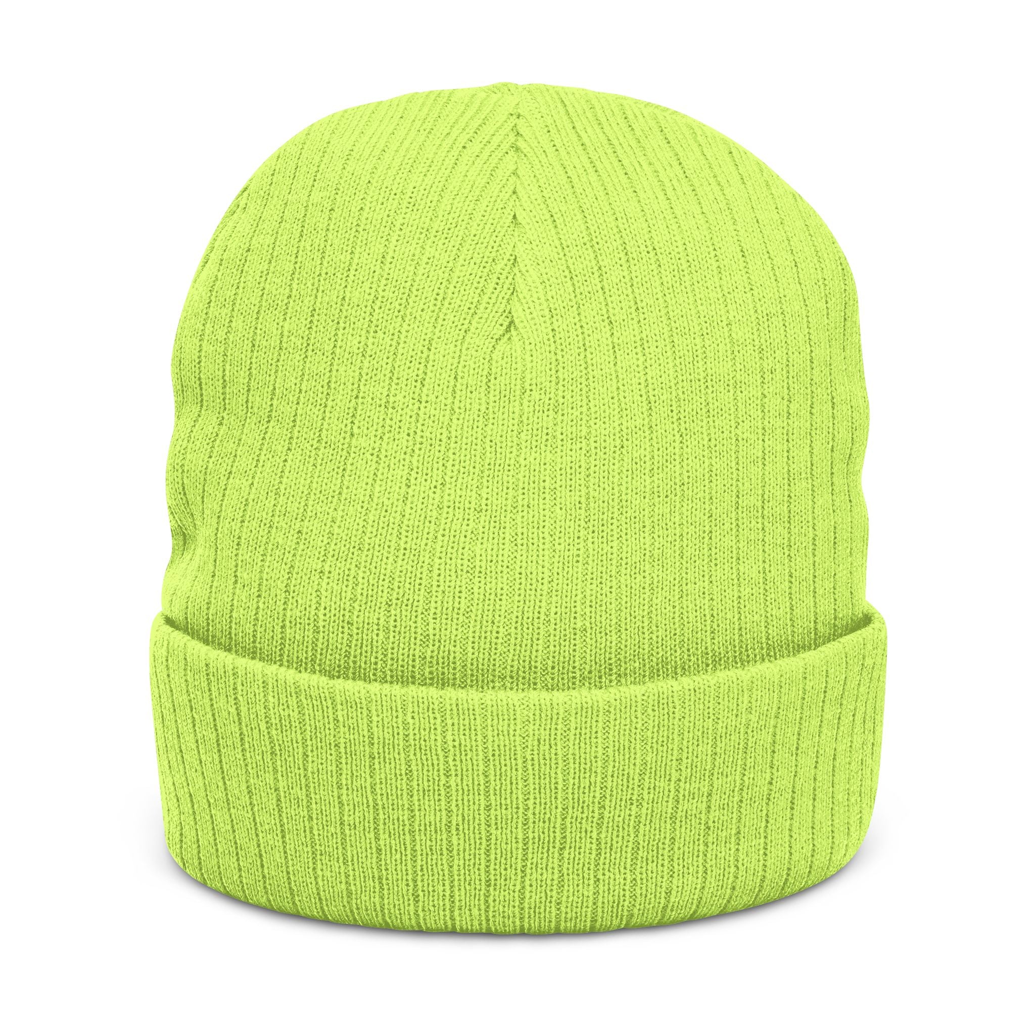 Electrician Personalized Embroidered Ribbed Knit Beanie