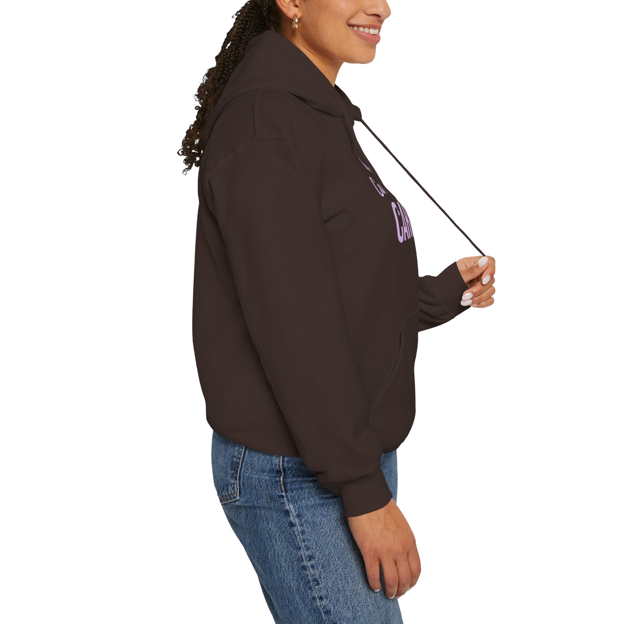 Compassion Is My Cardio Hoodie — Nurse/Healthcare Worker Graphic Pullover
