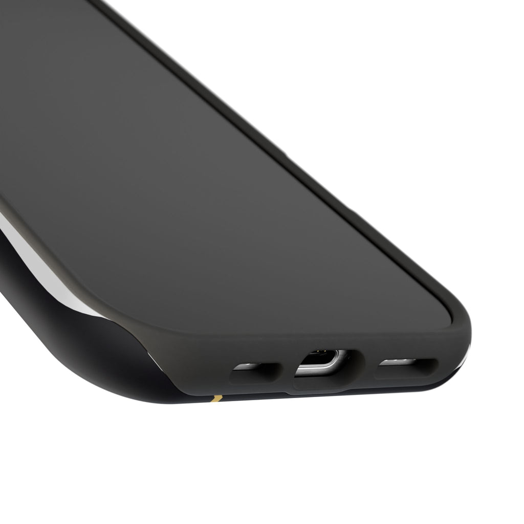 Paramedic/EMT Heartbeat Line Phone Case — Magnetic Wireless Charging Cover