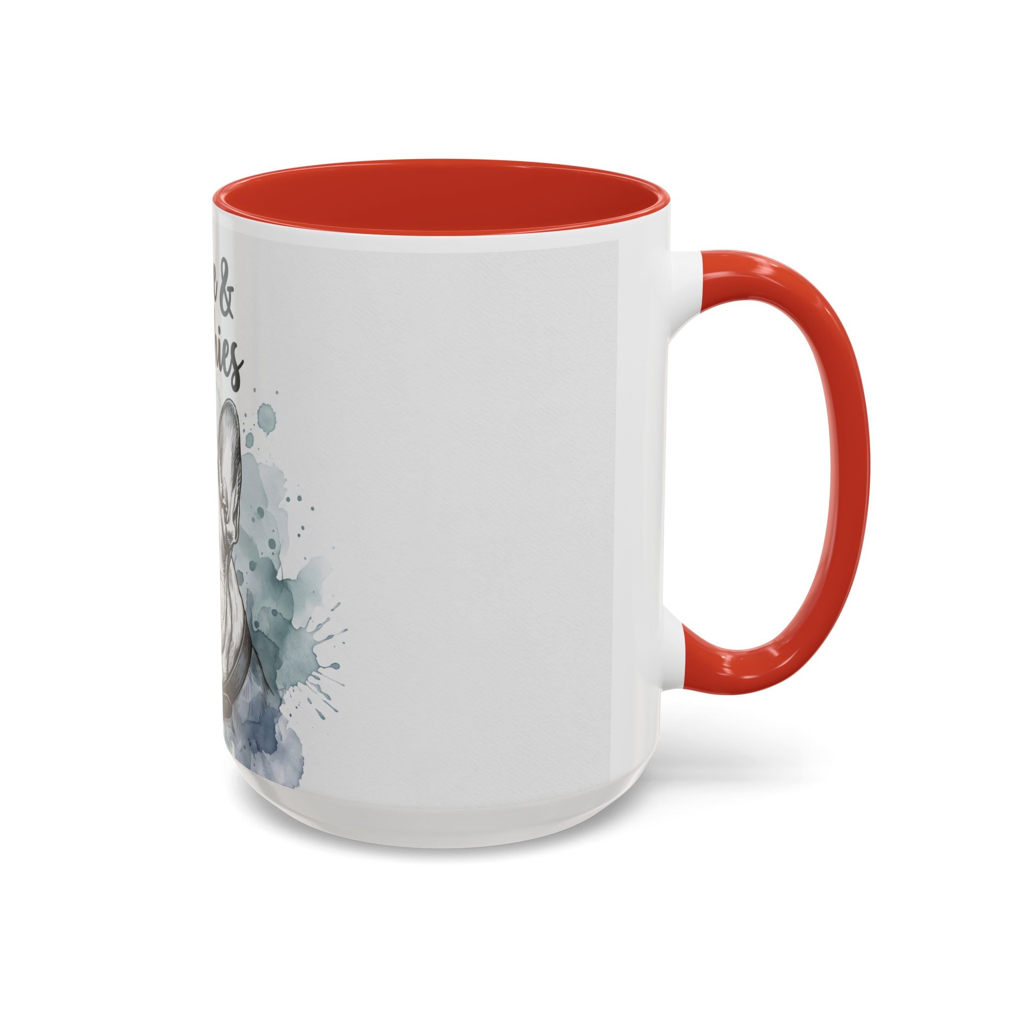Coffee & Frenchies Mug | French Bulldog Lover Gift | Watercolor Dog Mug