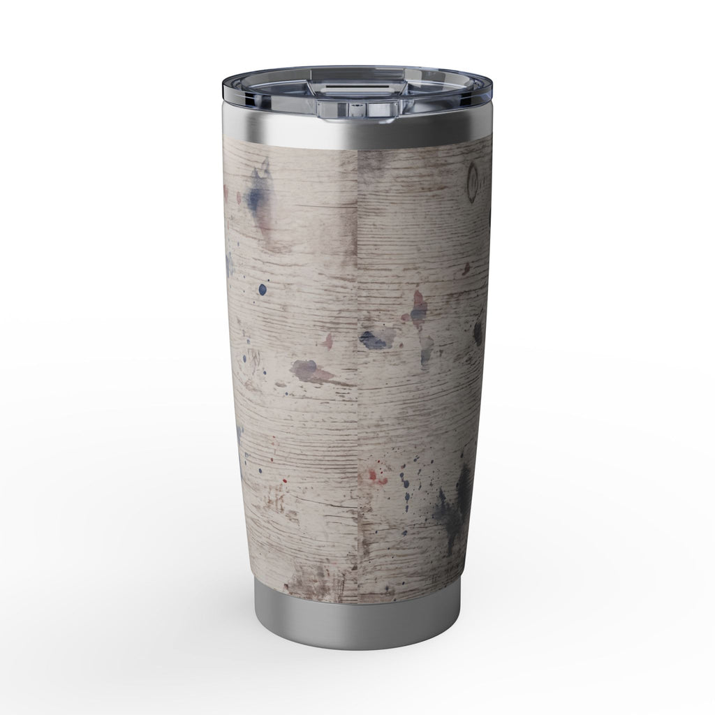 Personalized Paramedic/EMT Tumbler – 20 oz Distressed Watercolor Star of Life