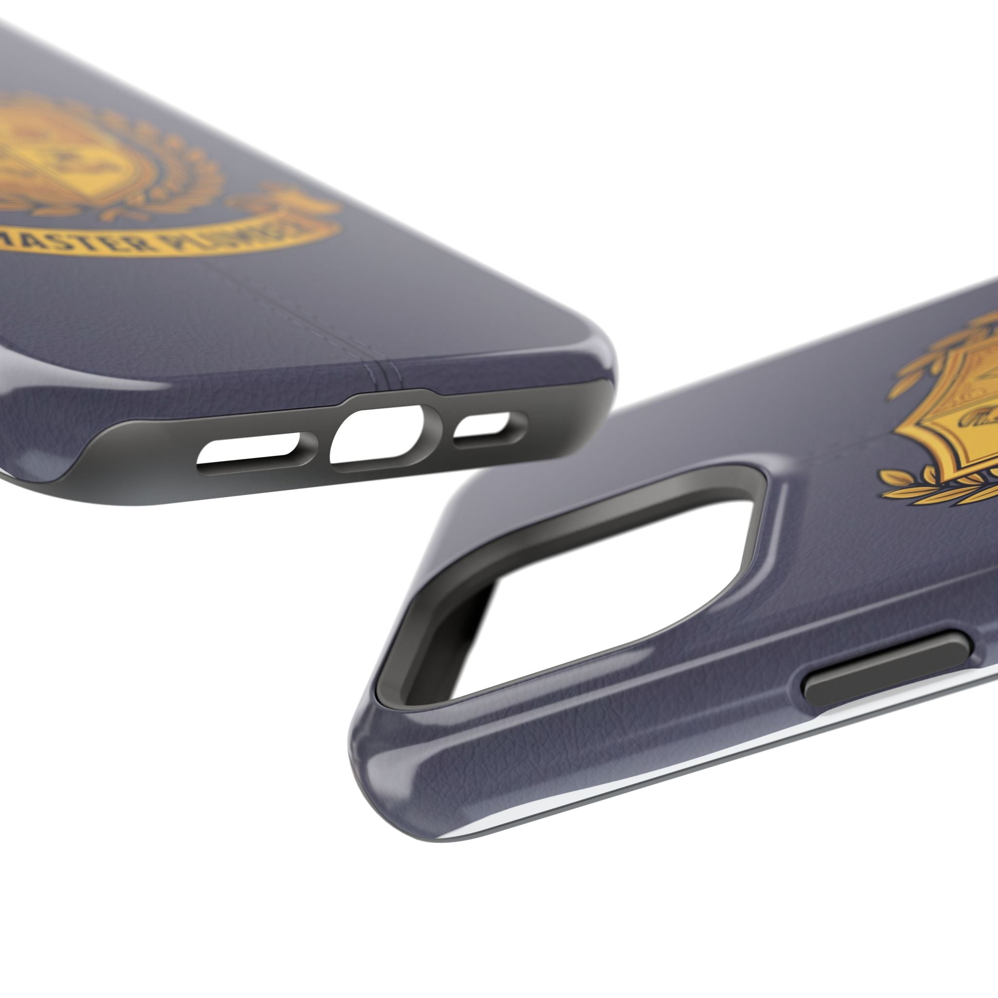 Master Plumber Crest Phone Case — Heraldic Shield Wireless Charging Cover