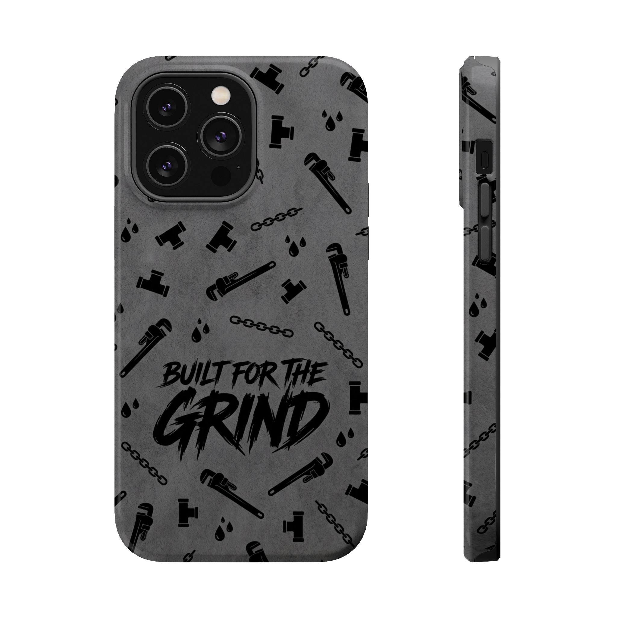 Built for the Grind Phone Case — Plumber Tools Wireless Charging Cover