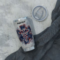 Personalized Paramedic/EMT Tumbler – 20 oz Distressed Watercolor Star of Life