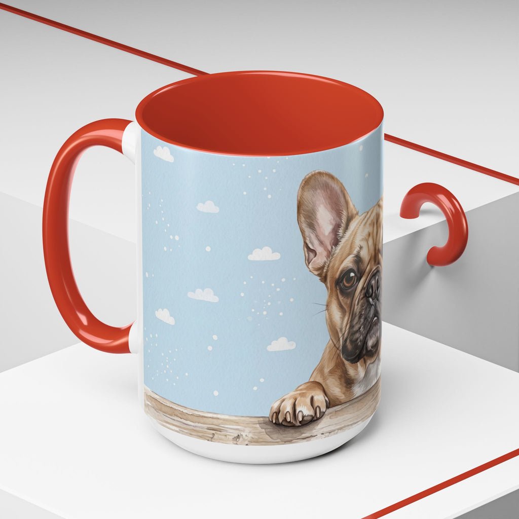 Cute Frenchie Mug | French Bulldog Lover Gift | Dog Coffee Mug