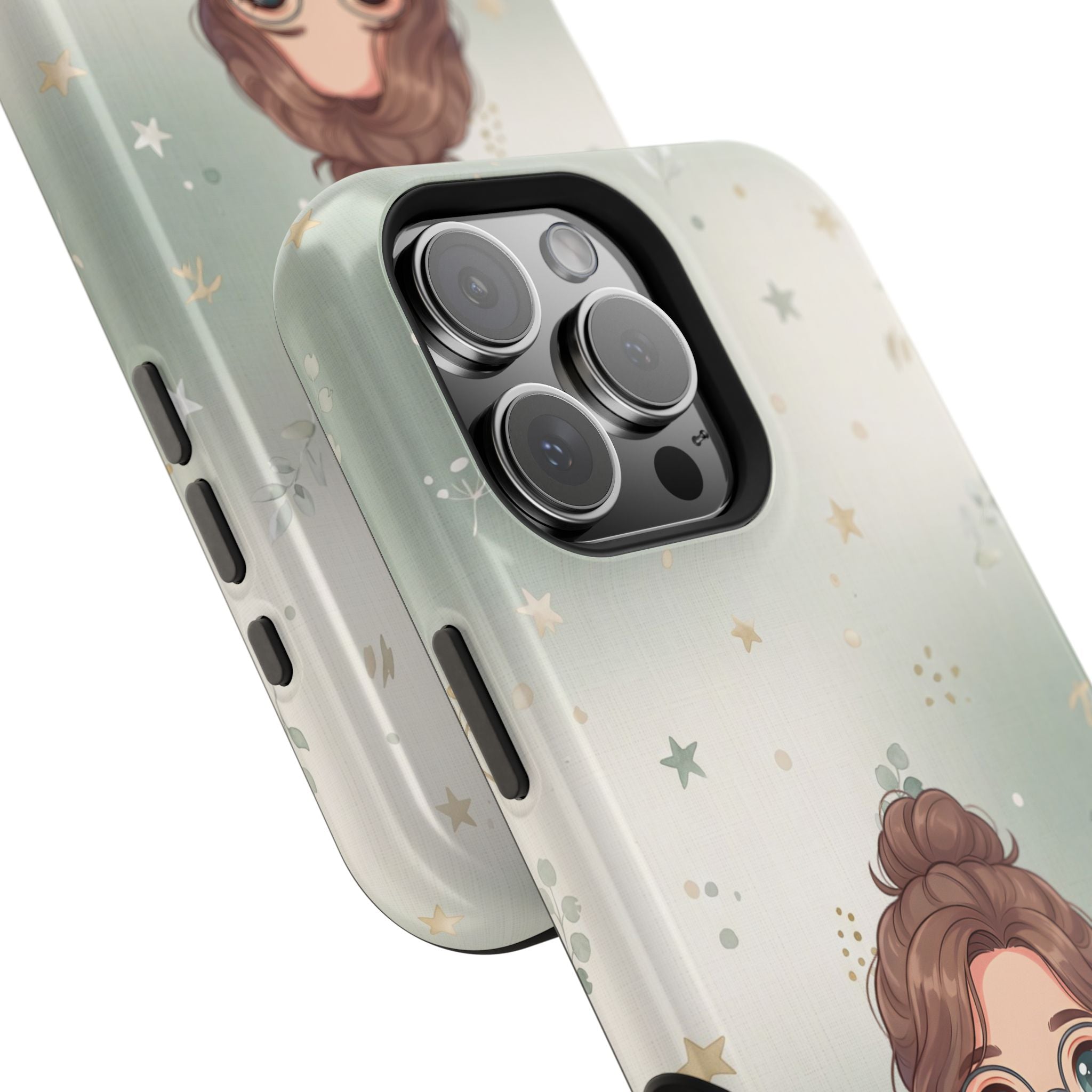 Personalized Starry Nurse Phone Case — Wireless Charging Cover