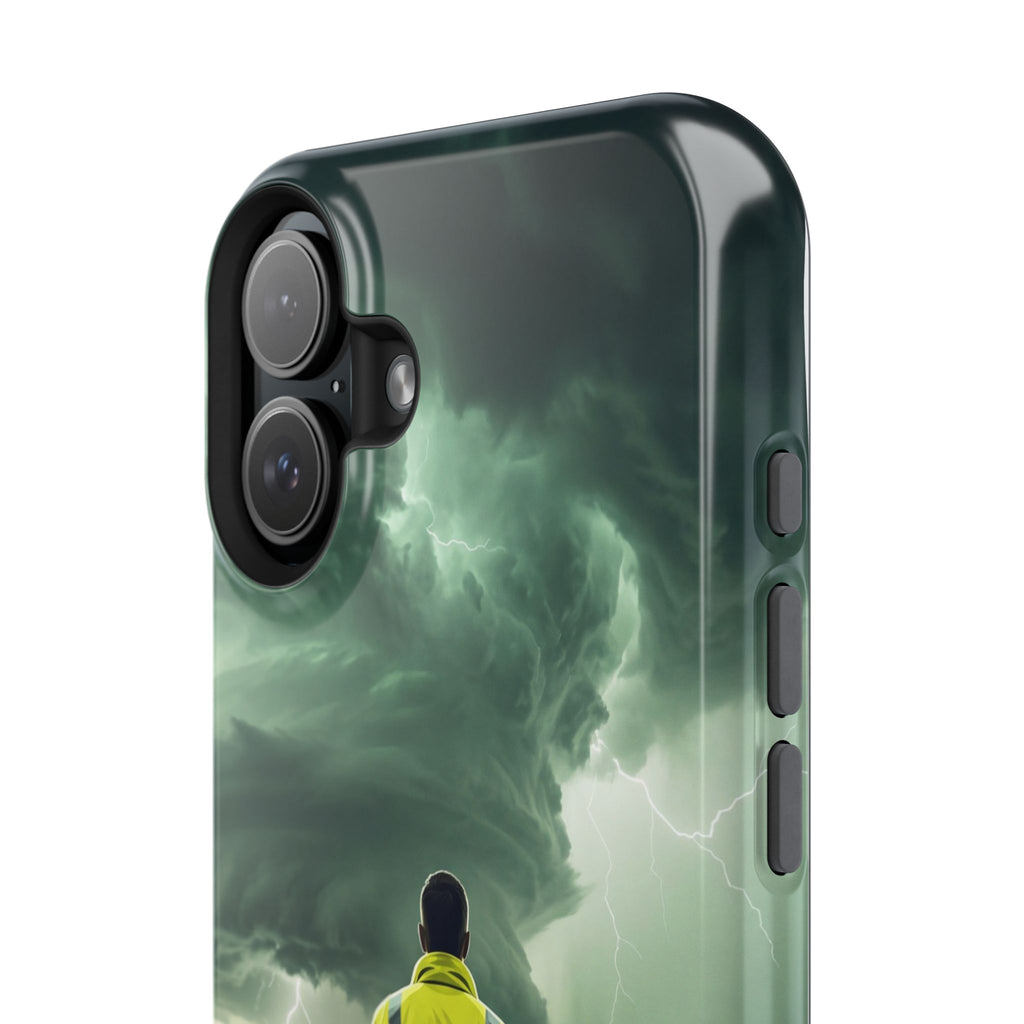 EMS Green Storm Phone Case — Magnetic Wireless Charging Cover