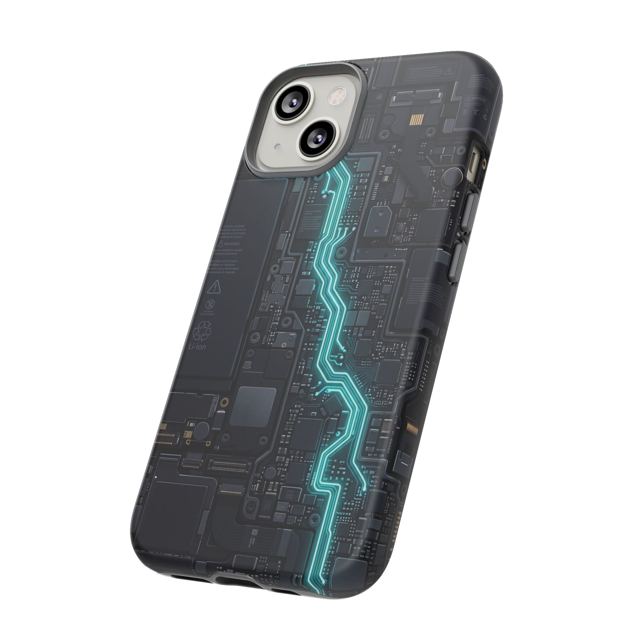 Electrician Cyan Circuit Phone Case - Samsung & iPhone Series