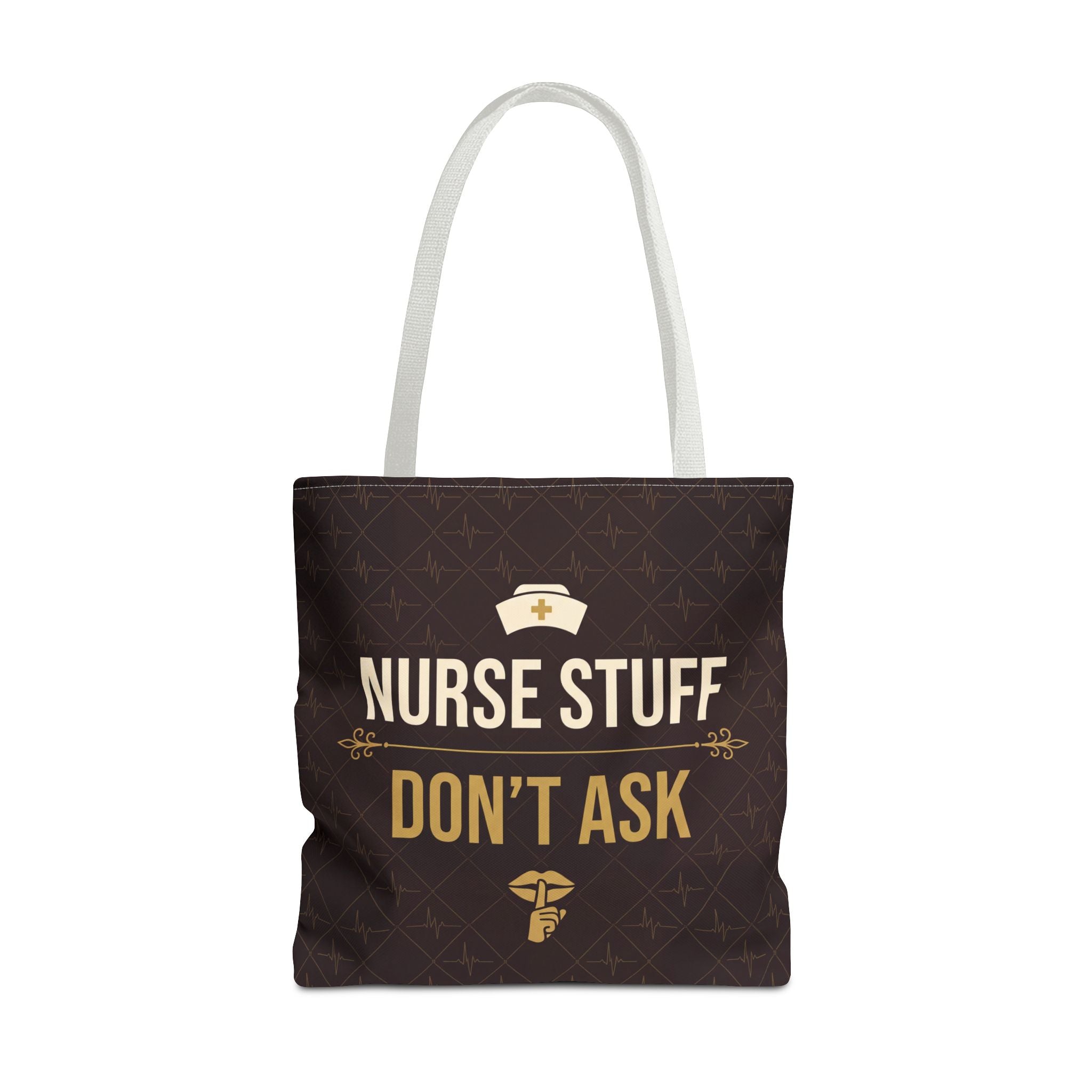 Nurse Stuff Don't Ask Tote | Funny Nurse Gift Tote Bag | Nurse Humour Appreciation Gift | Premium Polyester Carry-All